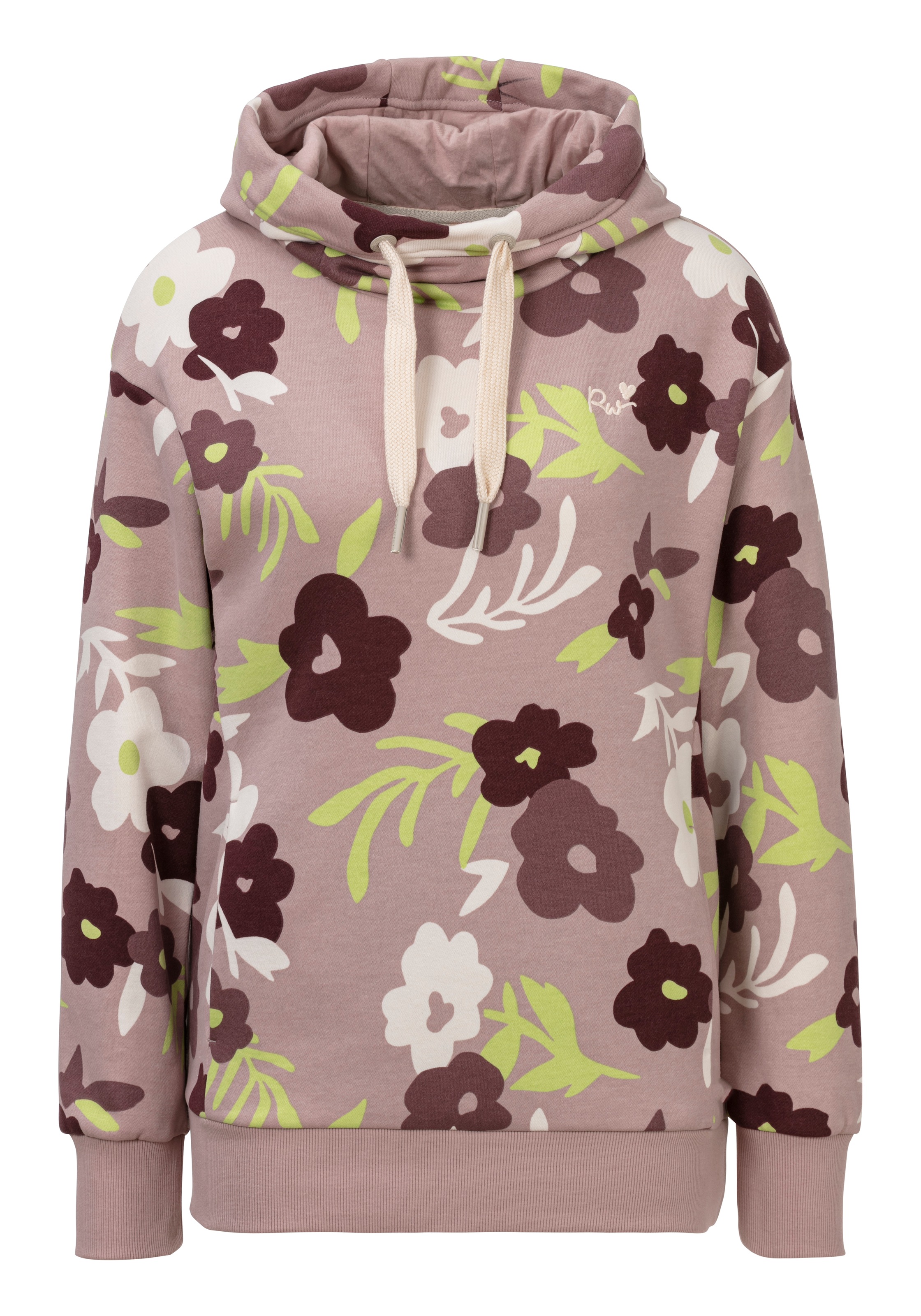 Ragwear Kapuzensweatshirt »YODIS PRINT«, floraler Allover Print