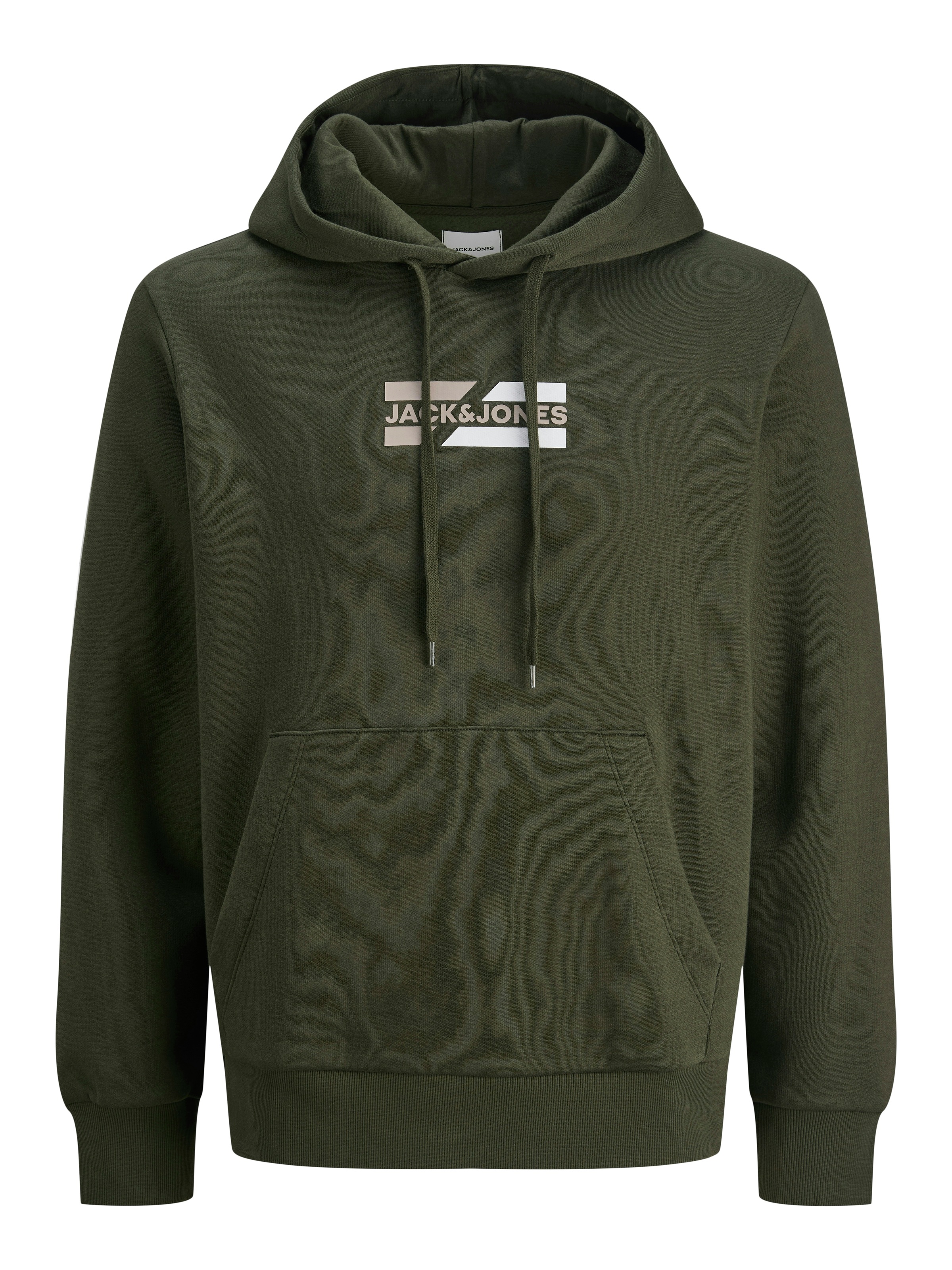 Jack & Jones Kapuzensweatshirt »JJECORP GRAPHIC SWEAT HOOD NOOS«, mit Logo Print
