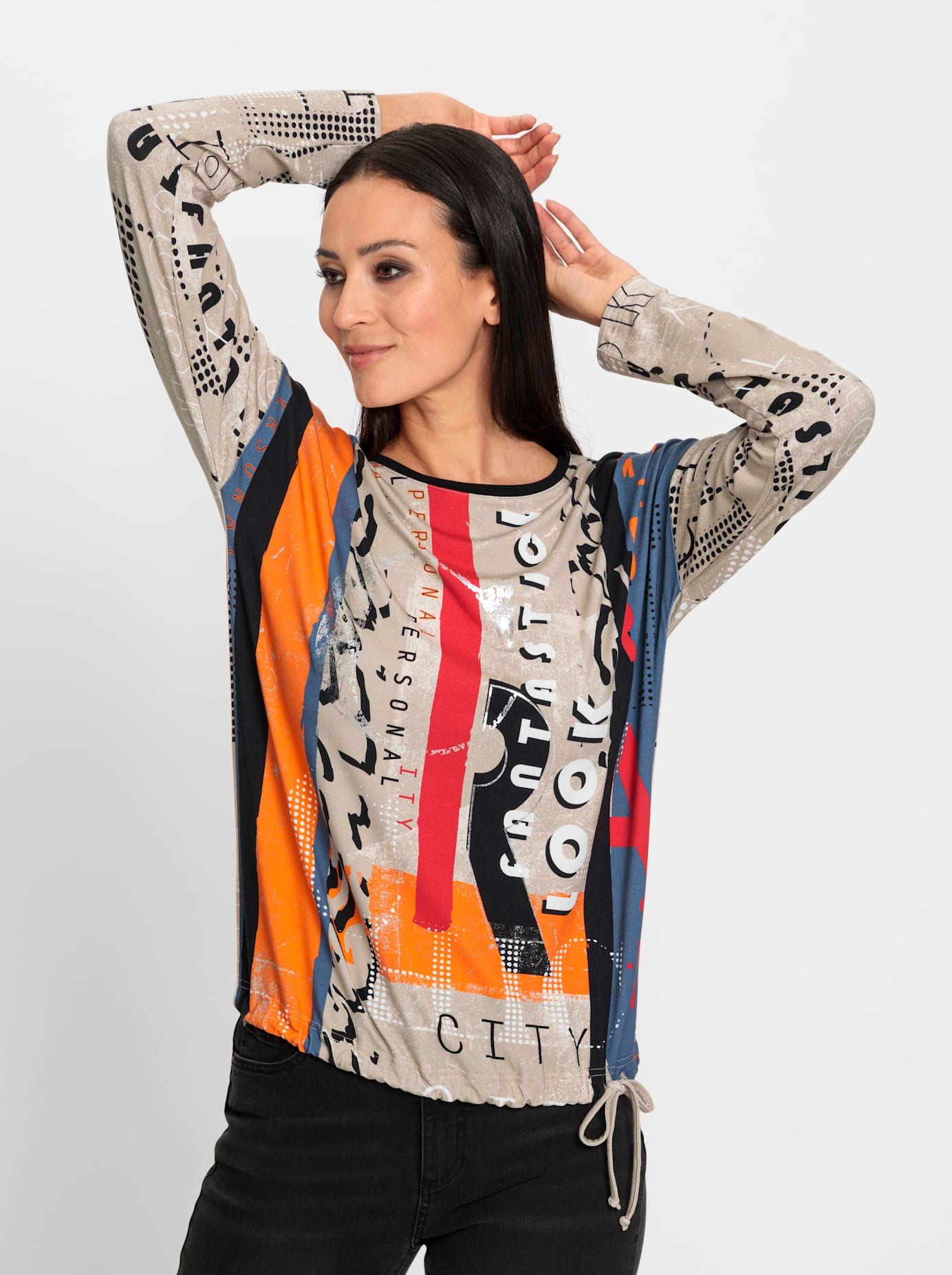 heine Langarmshirt »Druck-Shirt« 1 Stk.