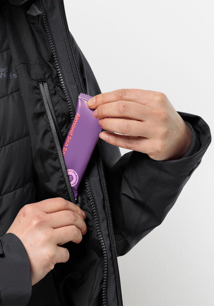 Jack Wolfskin 3-in-1-Funktionsjacke »GLAABACH 3IN1 JKT W«, (2 teilig), mit Kapuze