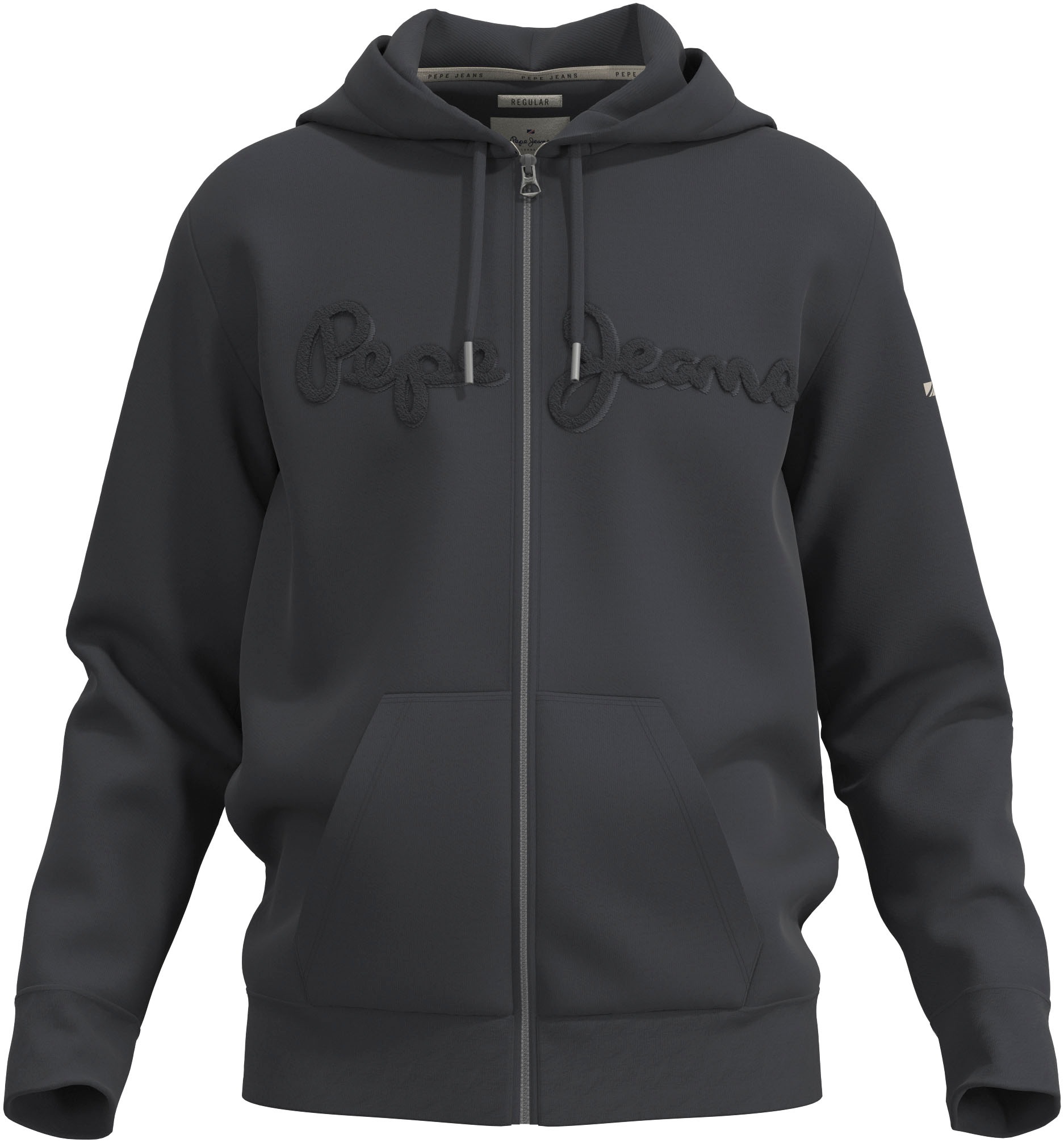 Pepe Jeans Kapuzensweatjacke »RYAN ZIP«, mit XL-Logoschriftzug kaufen