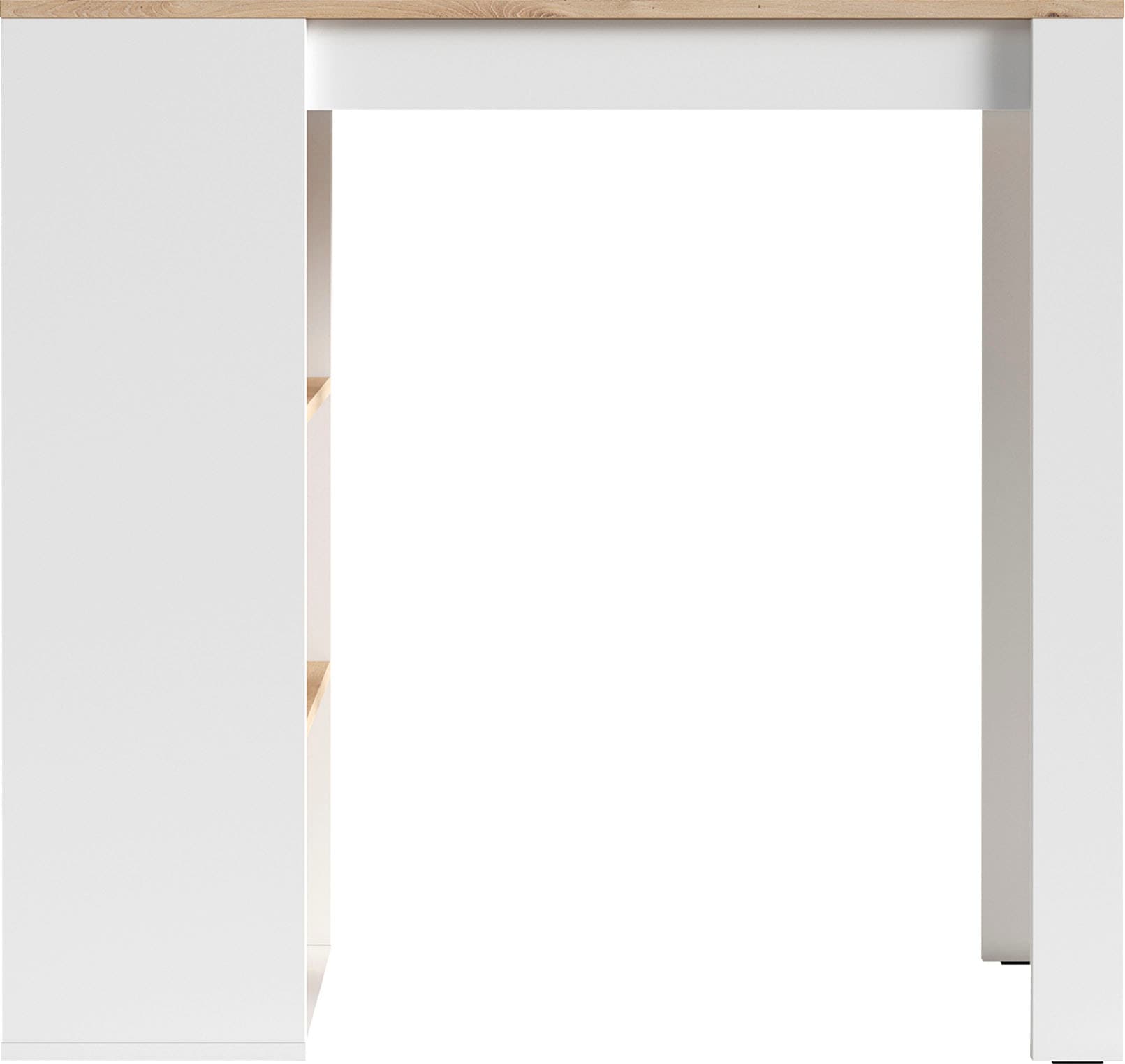 byLIVING Bartisch »Moby«, Breite 110 cm, Regalfächer, in verschiedenen Ausführungen erhältlich