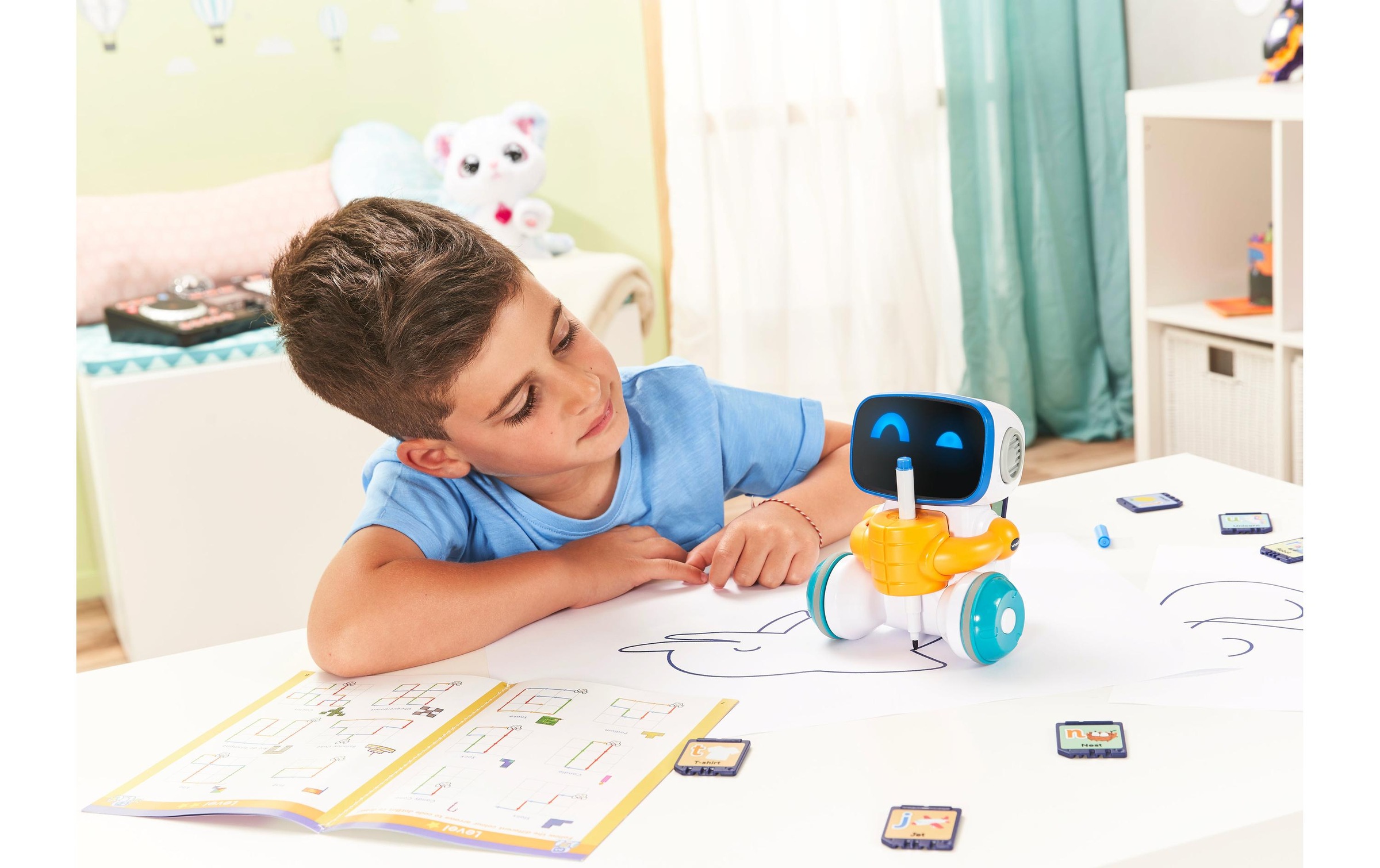 Vtech® Lernspielzeug »clevere Mal-Roboter«