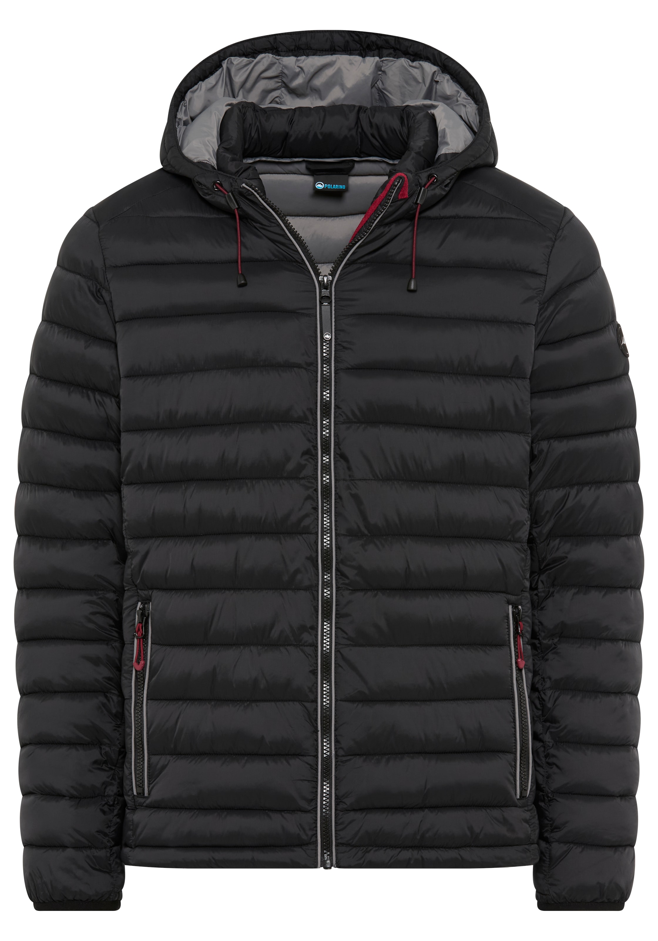 Polarino Steppjacke, mit Kapuze, Atmungsaktiv, winddicht, wasserabweisend