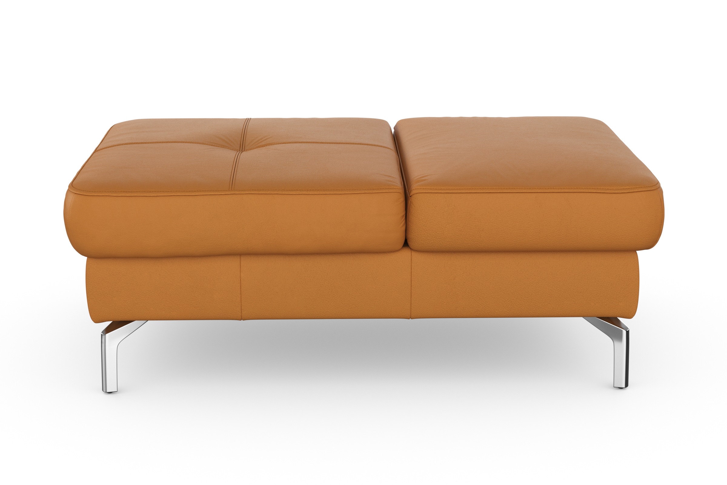 sit&more Hocker »Bendigo«, mit Klappfunktion, Bodenfreiheit 15 cm, wahlweise in 2 Fussfarben