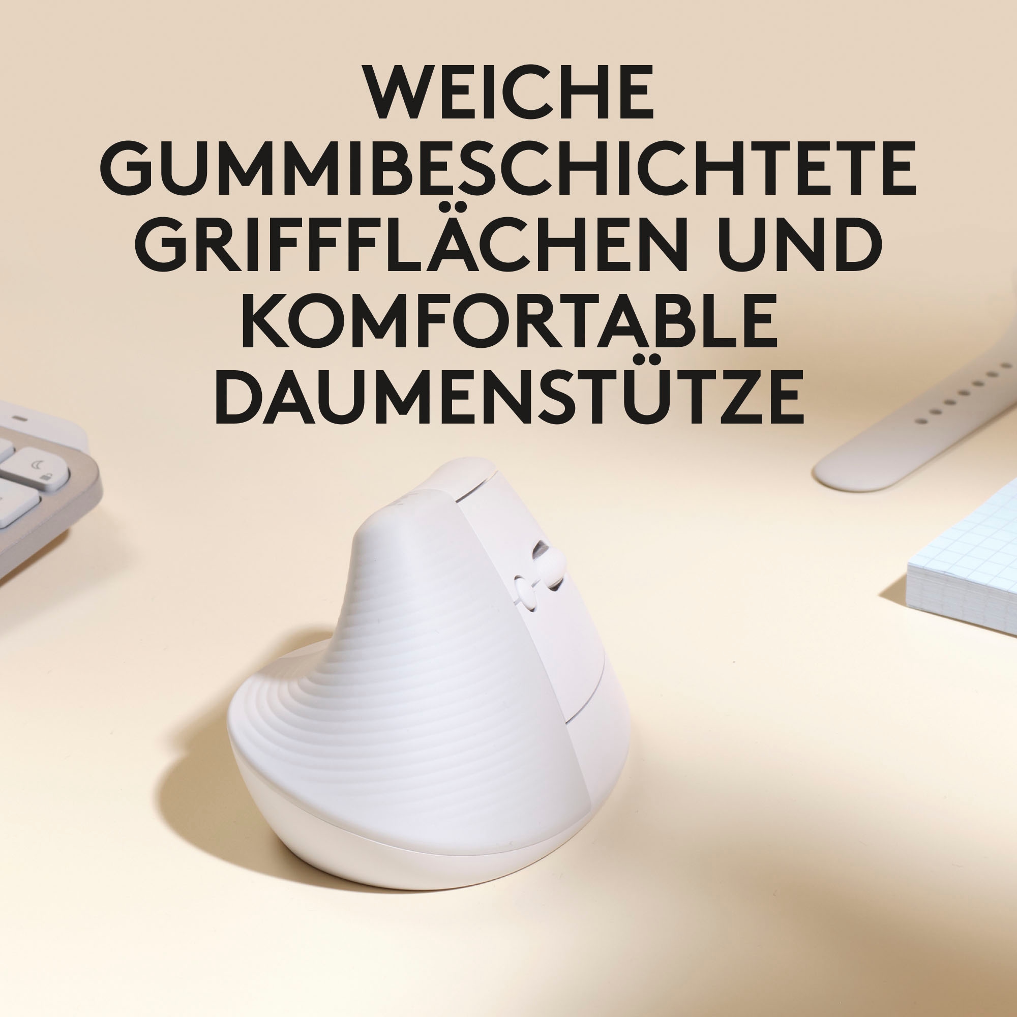➥ Logitech ergonomische Maus »Lift for Mac Vertical«, Bluetooth gleich  shoppen | Jelmoli-Versand