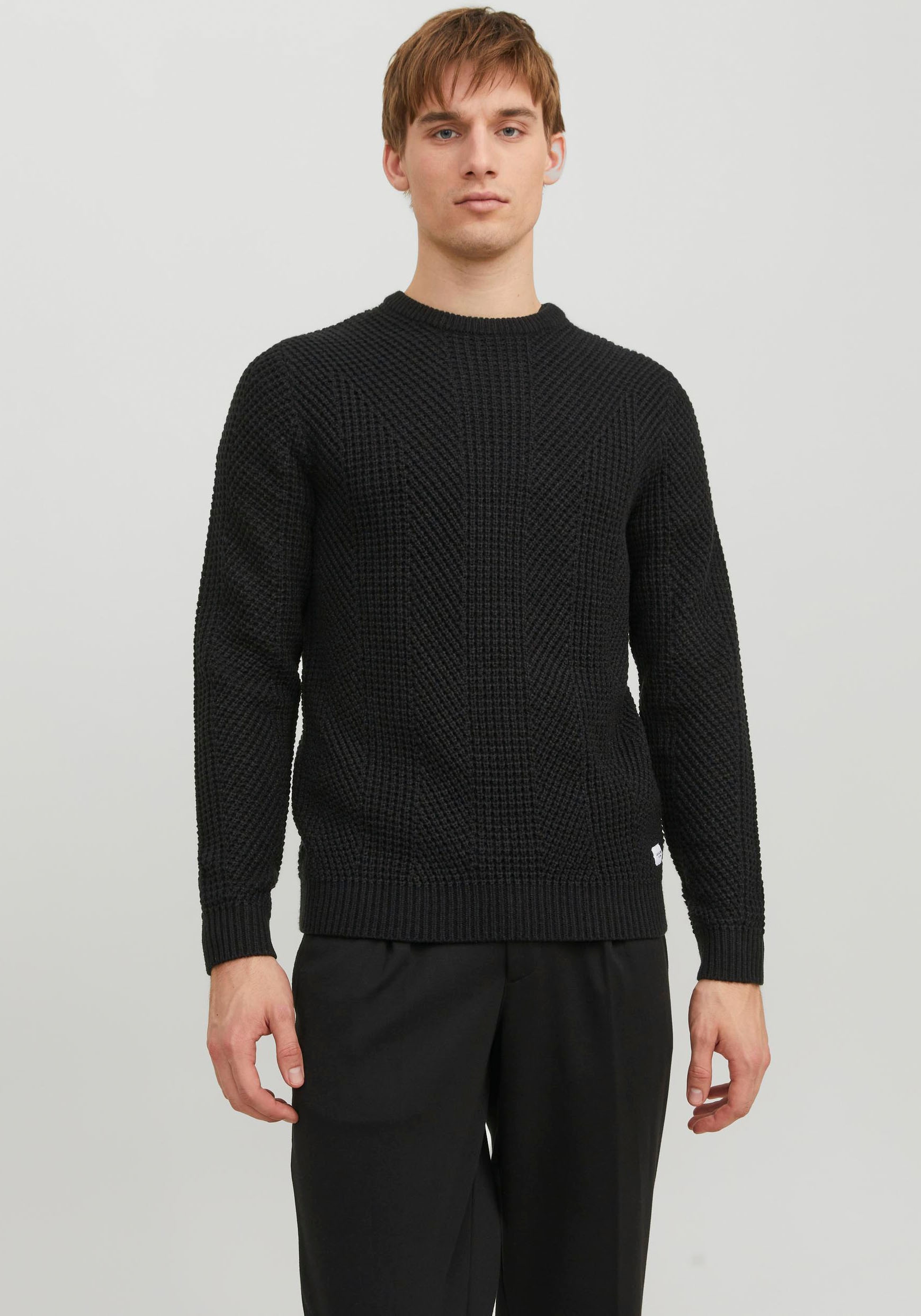 Strickpullover »JJSTANDFORD KNIT CREW NECK«