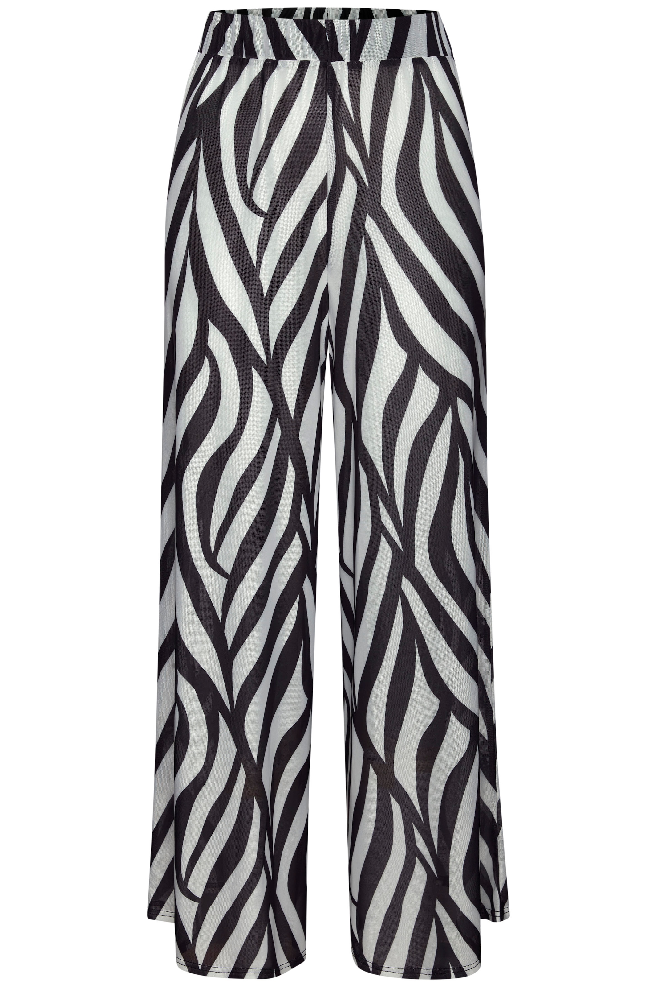 French Connection Strandhose, aus transparenter Meshware, Palazzohose