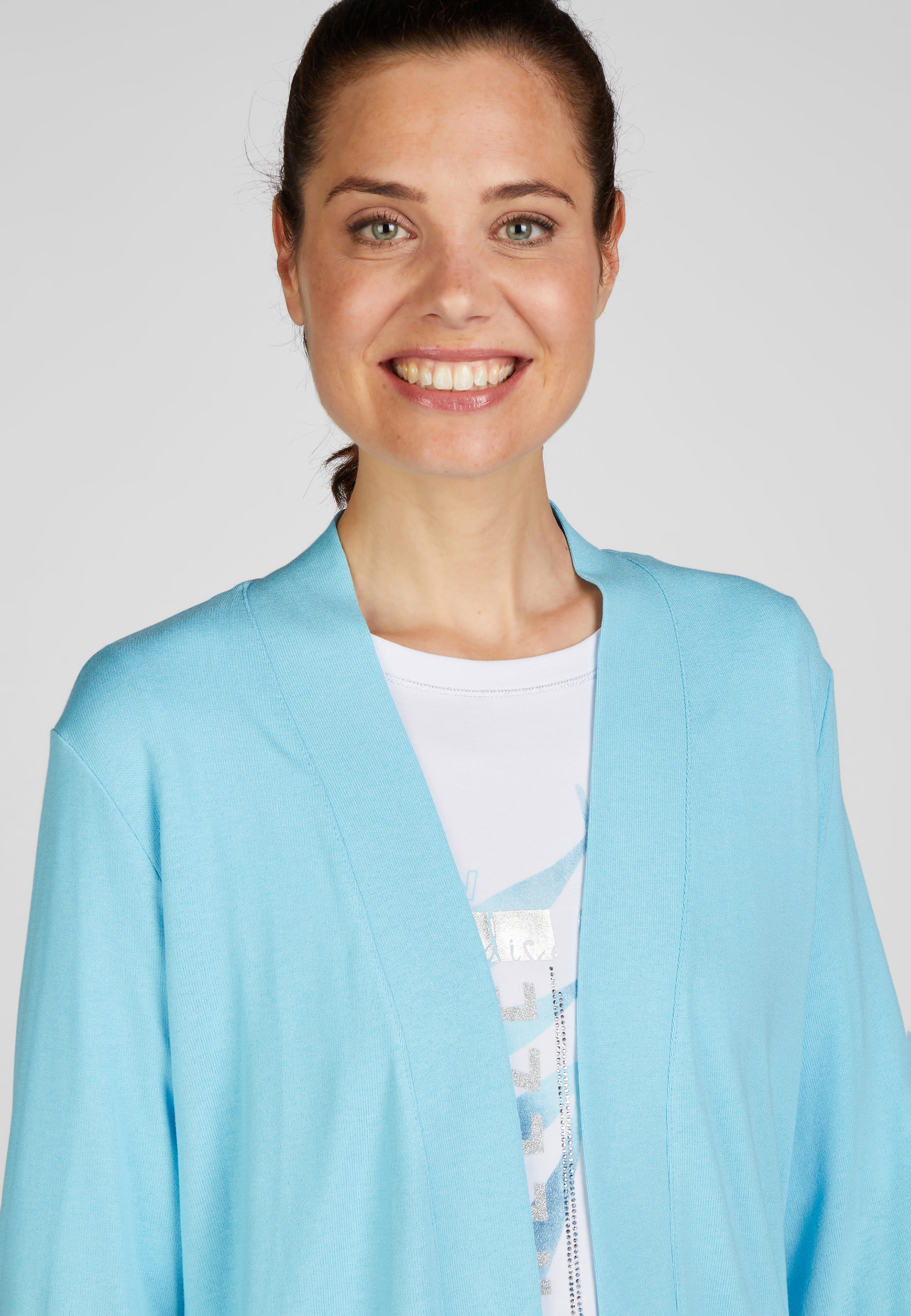 Rabe Sommerjacke, mit Raffdetails an den Ärmeln