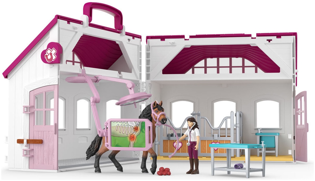 Schleich Spielwelt "HORSE CLUB, Pferdeklinik Heilende Hufe (42787)"