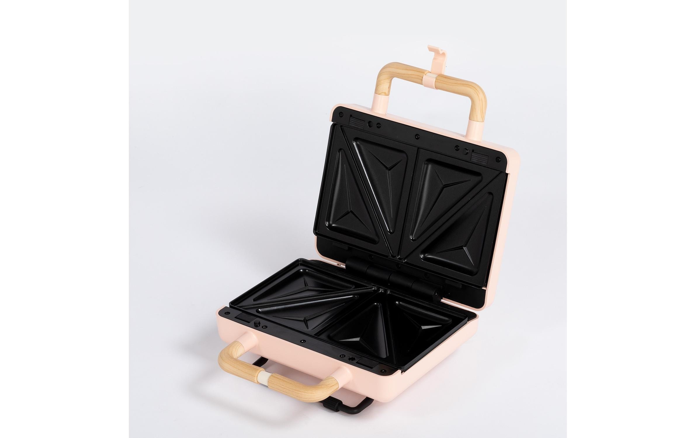 Waffeleisen »Create Stone 3 in 1 Studio Pastelrosa«, 800 W