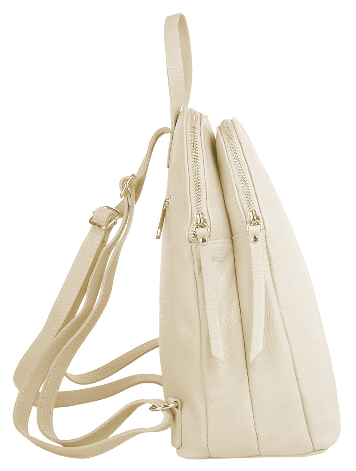 Samantha Look Cityrucksack, echt Leder, Made in Italy