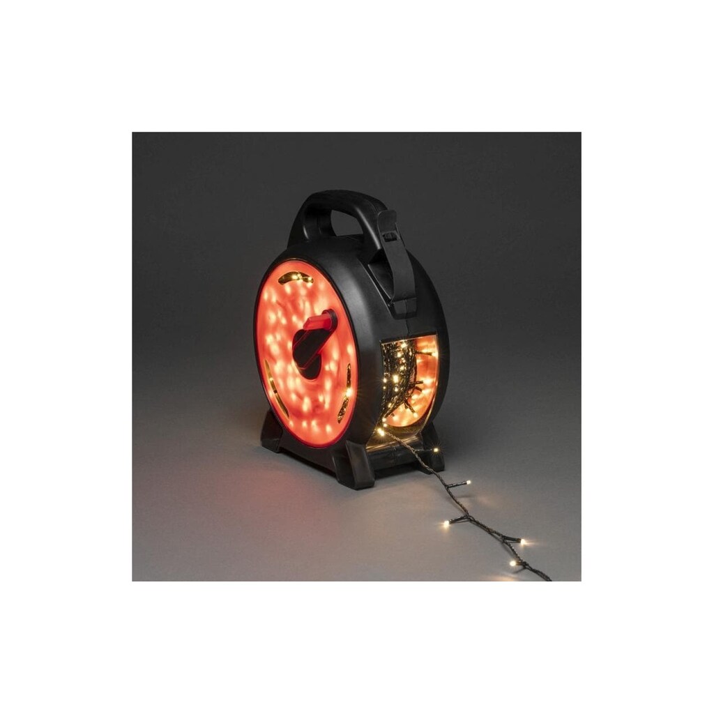 KONSTSMIDE LED-Lichterkette »mit Kabelaufroller 400 Lampen«, 400 St.-flammig