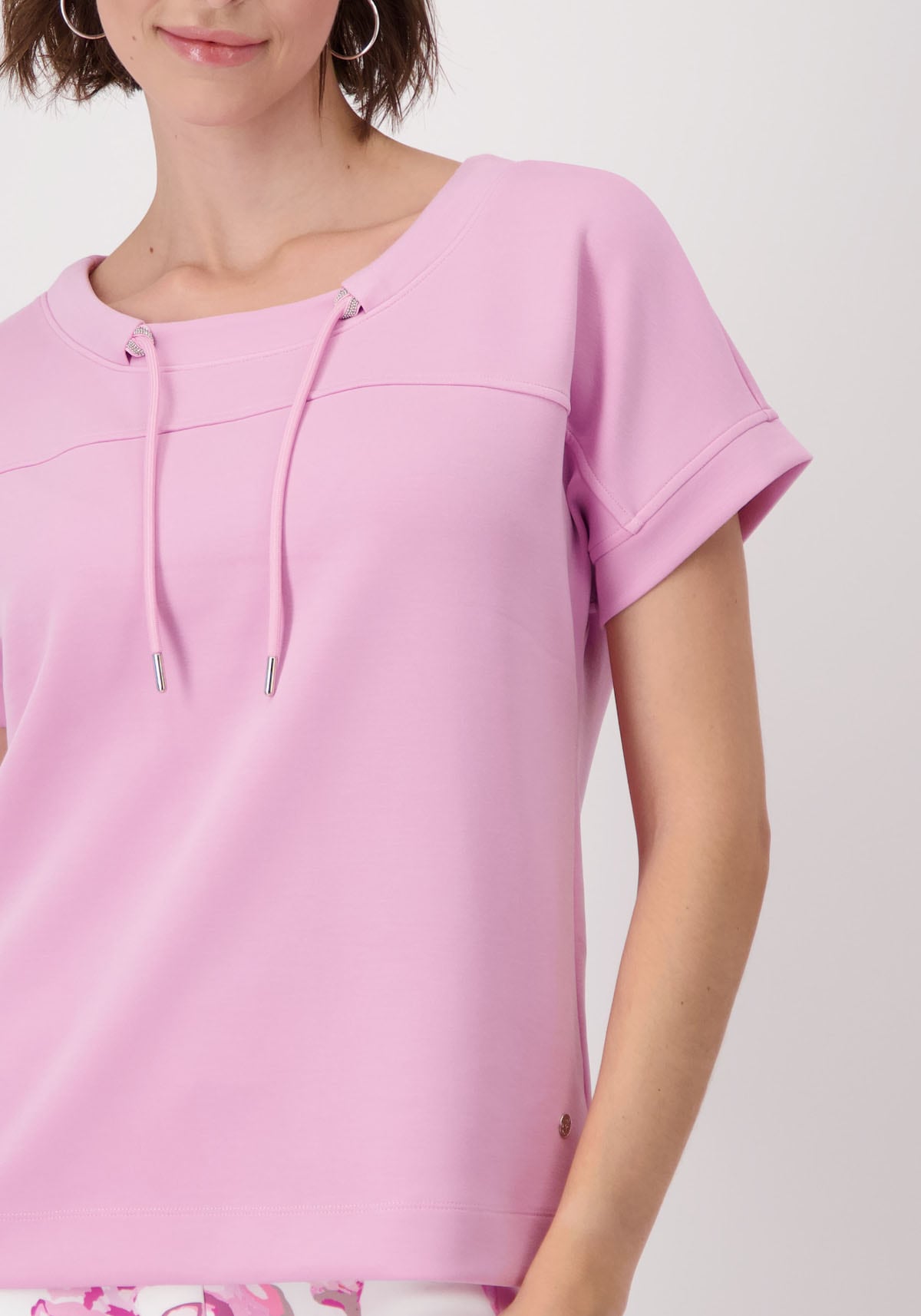 Monari Sweatshirt, mit Kordeldurchzug