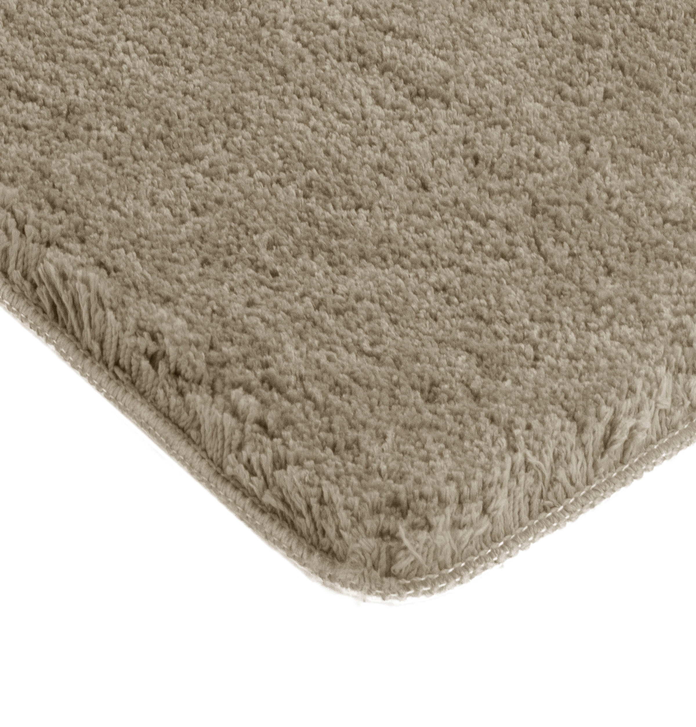my home Badematte »Sanremo, Badvorleger, Badezimmer Teppich, sehr weich«, rutschhemmend beschichtet, fussbodenheizungsgeeignet-schnell trocknend, Badteppich, unifarben, rechteckig, rund & als 3-tlg. Set erhältlich