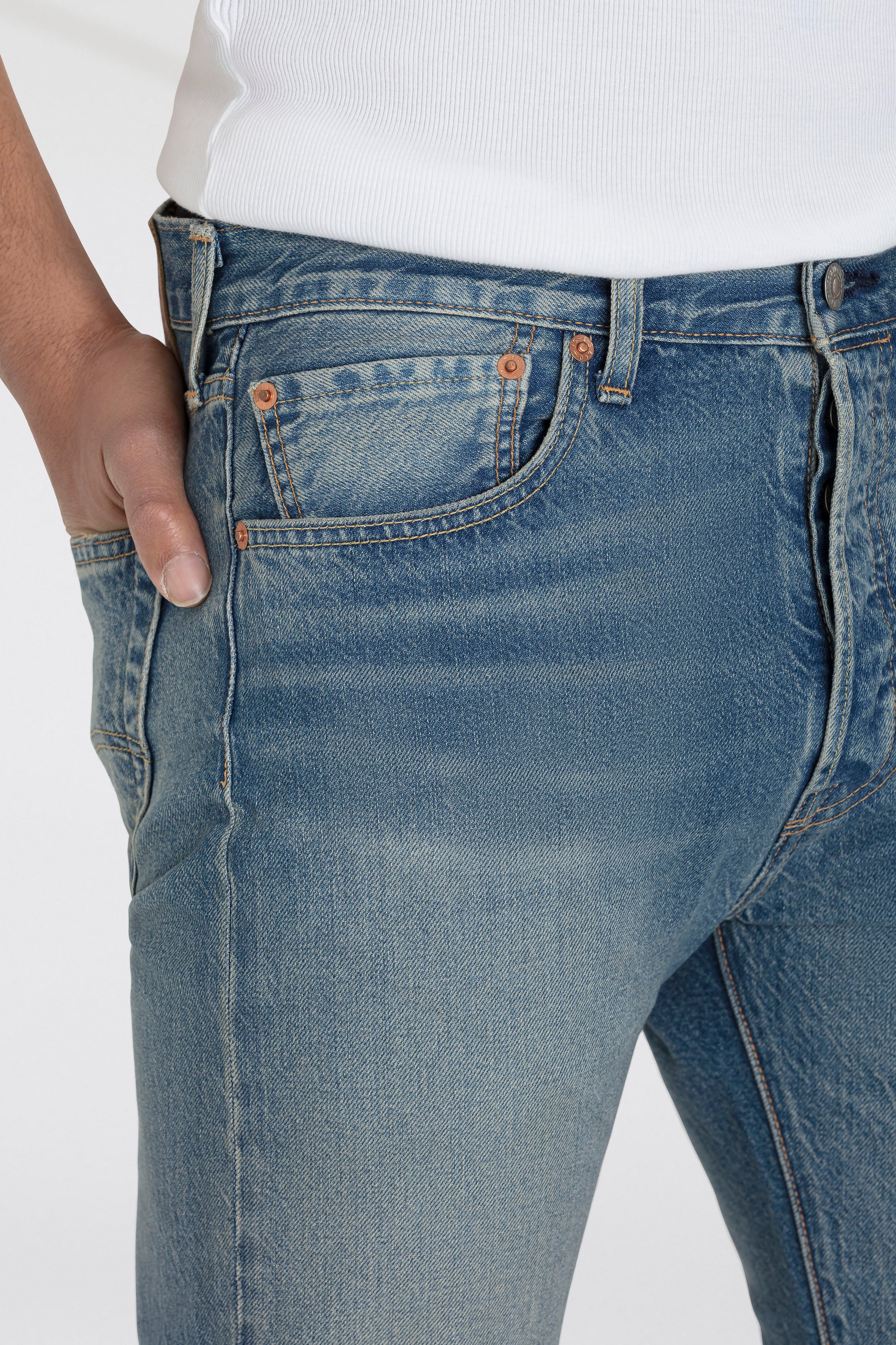 Levi's® Straight-Jeans »501 LEVI'S ORIGINAL«, mit Markenlabel