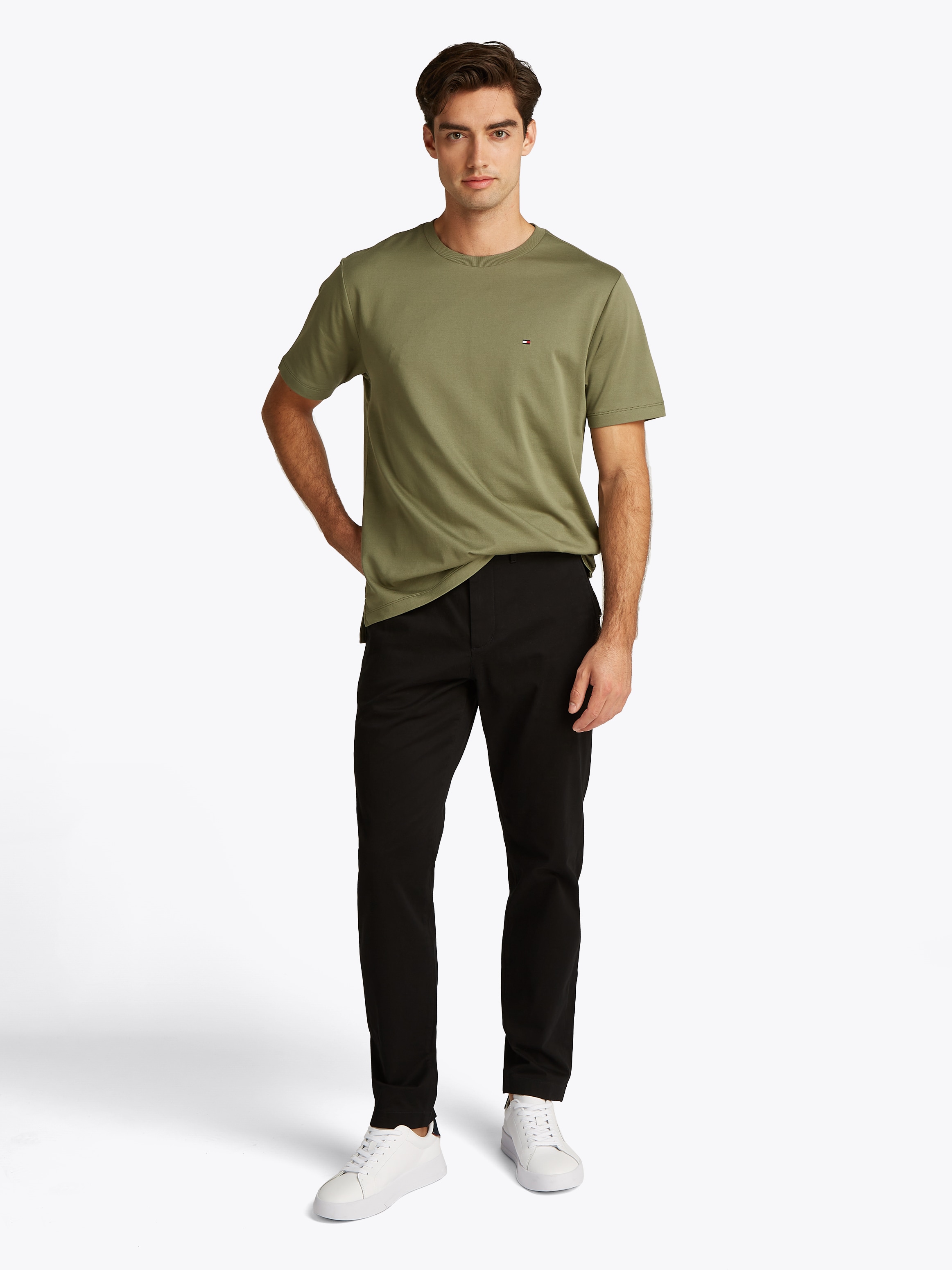 Tommy Hilfiger Chinohose »HARLEM CHINO SATIN«