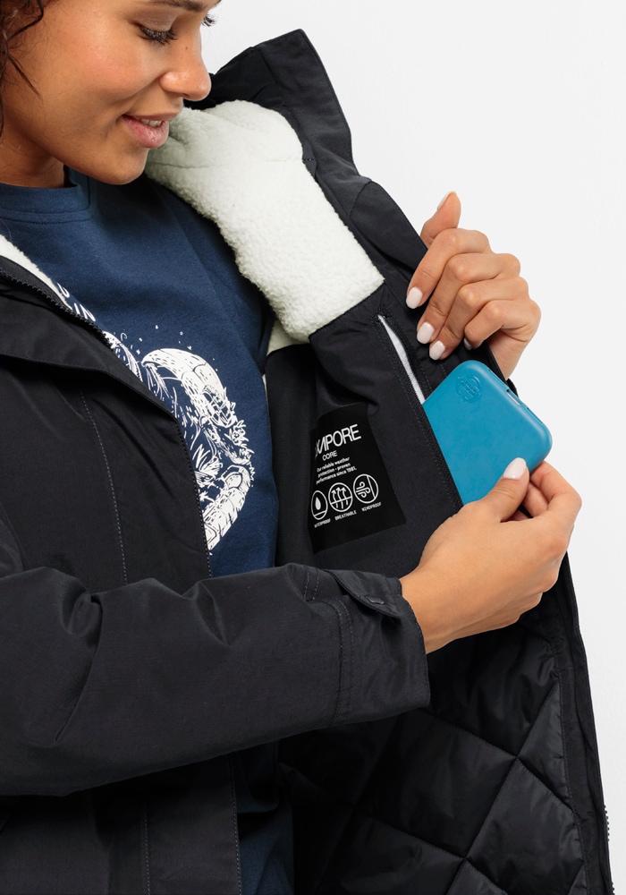 Jack Wolfskin Parka »TALFORST PARKA W«, mit Kapuze