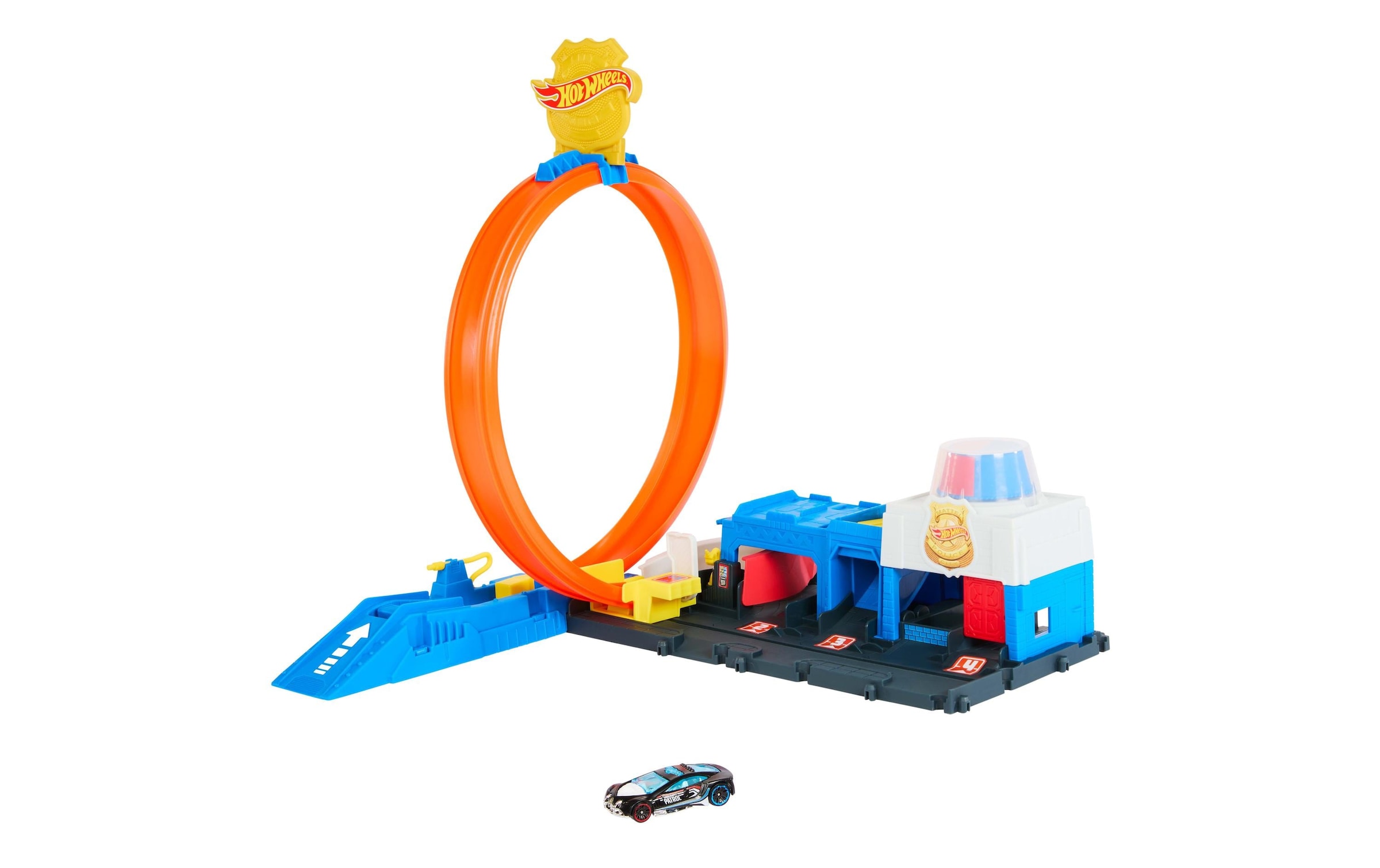Hot Wheels Spielzeug-Auto »Hot Wheels City Super Polizeistation«