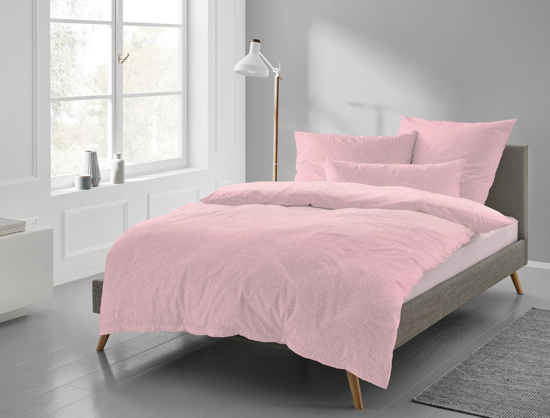 Irisette Bettwäsche »Carla in Gr. 135x200, 155x220 oder 200x200 cm«, Bettwäsche aus Baumwolle, Bettwäsche mit Reissverschluss