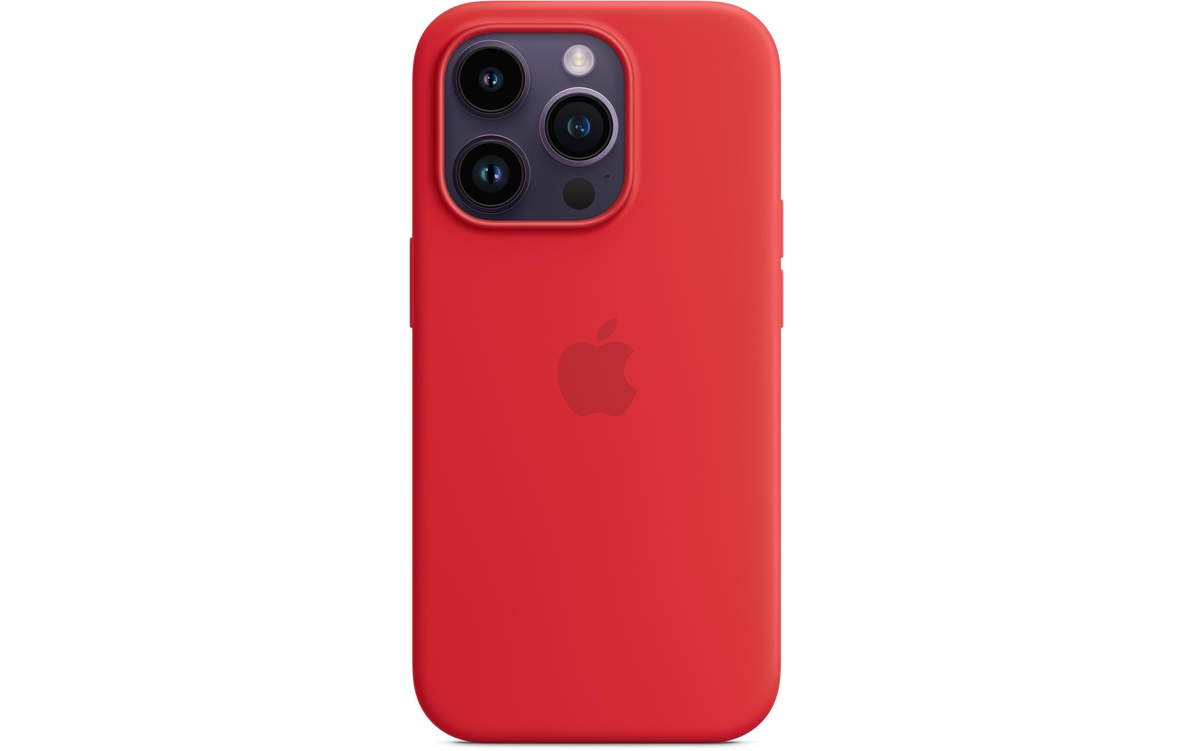Apple Smartphone Silikon Case mit MagSafe, iPhone 14 Pro, (PRODUCT)RED