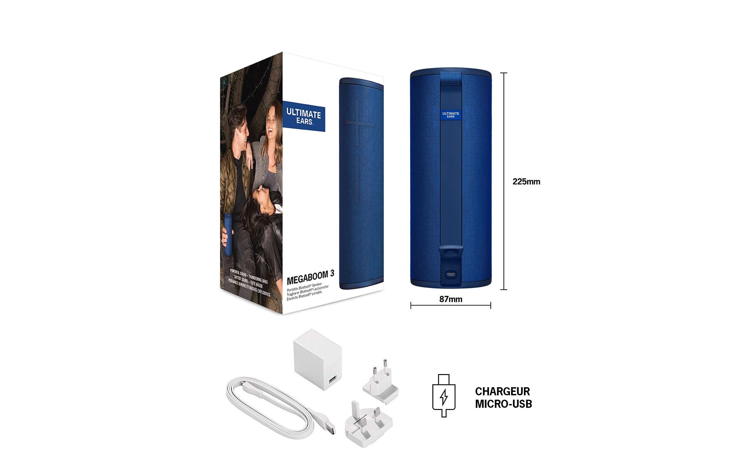 Ultimate Ears Bluetooth-Speaker »MEGABOOM 3«