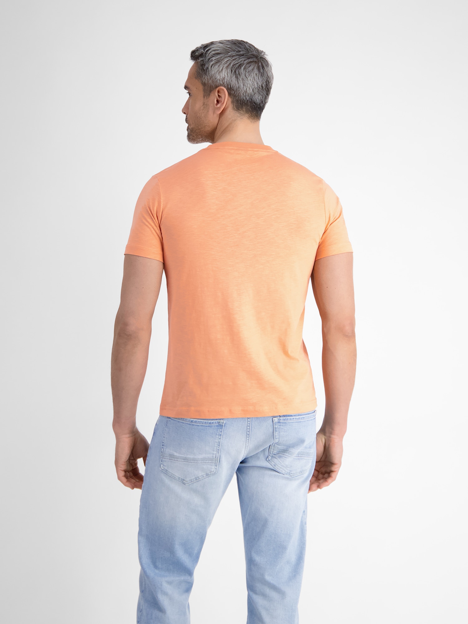 LERROS T-Shirt »LERROS Herren T-Shirt mit sommerlichem Brustprint«