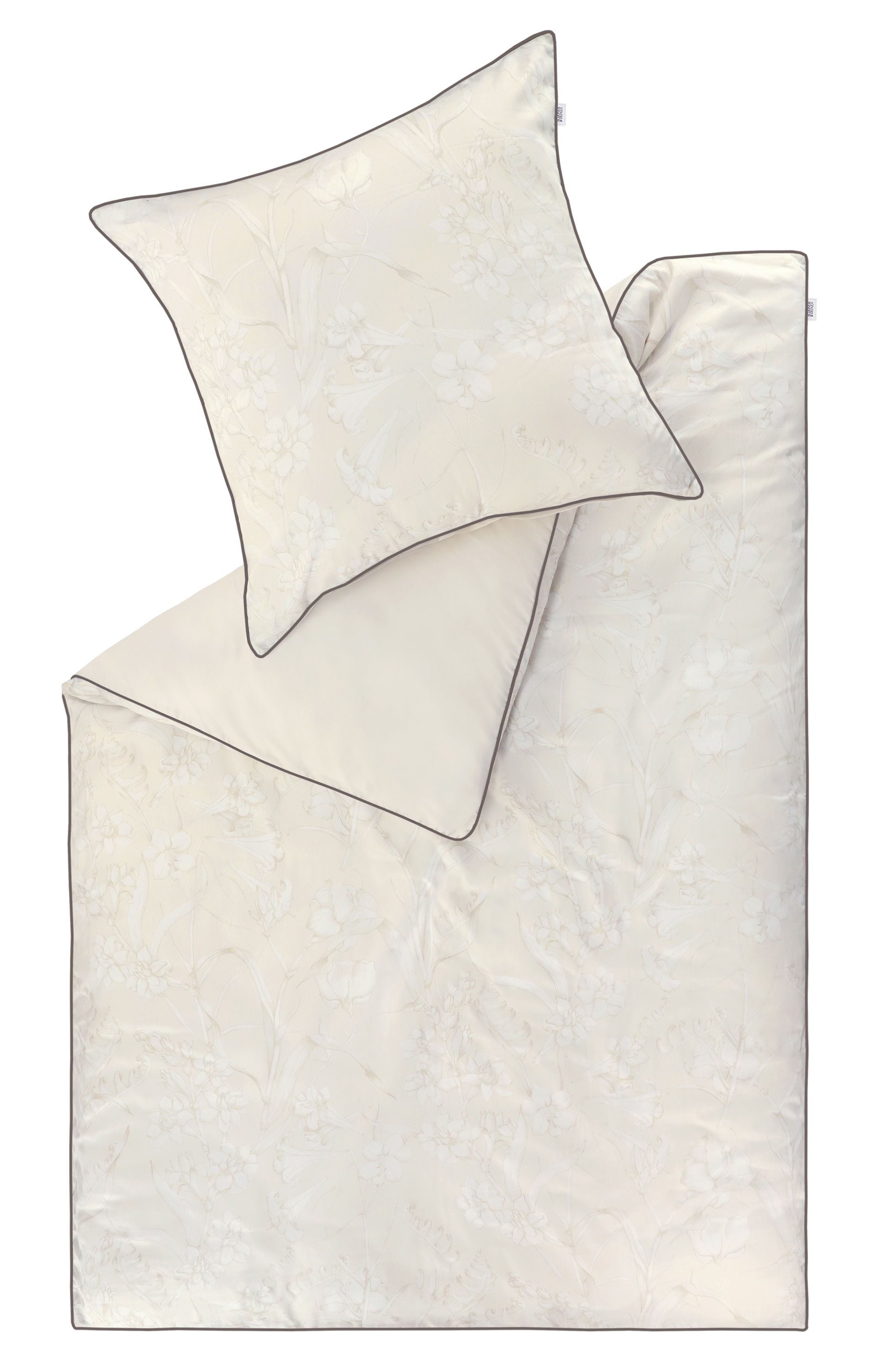 Tchibo - Schöner WOHNEN-Kollektion Bettwäsche »Lovely« - beige