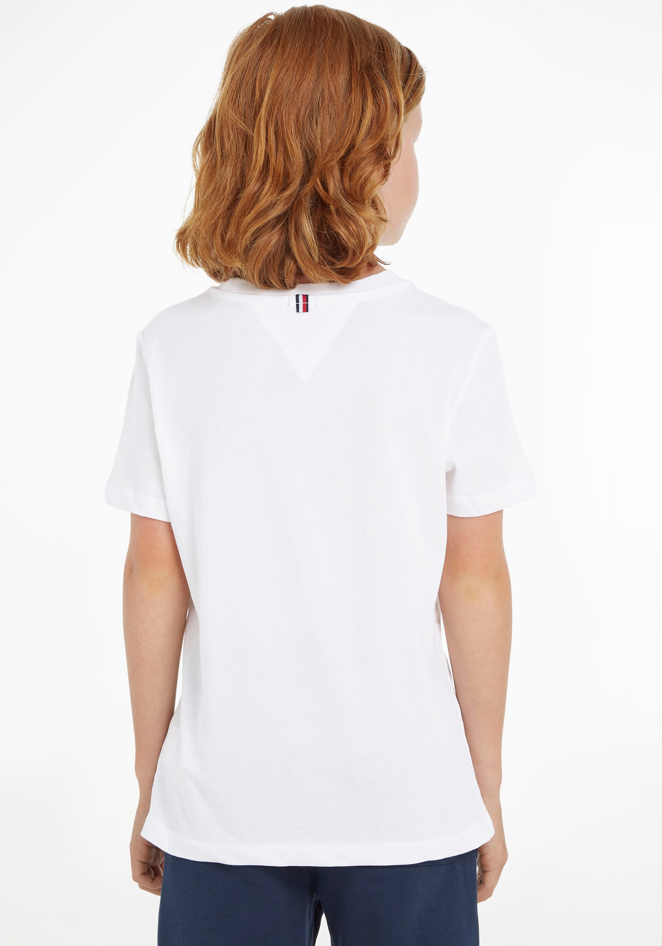 Tommy Hilfiger T-Shirt »BOYS BASIC CN KNIT«, Kinder Kids Junior MiniMe