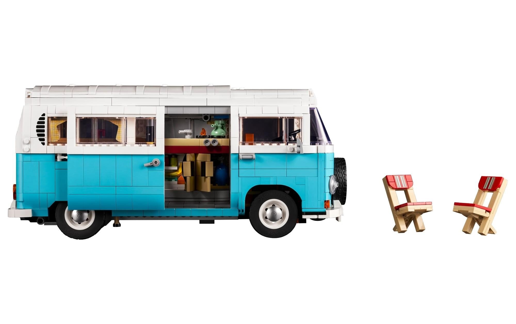 LEGO® Konstruktionsspielsteine »Volkswagen T2 Camping«