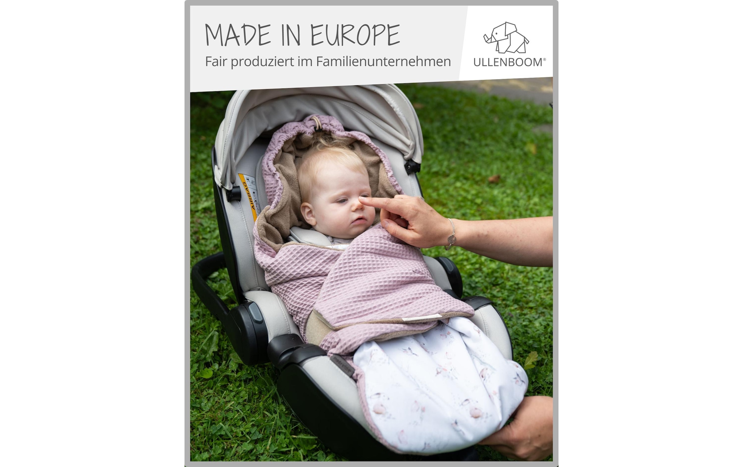ULLENBOOM ® Babydecke »Märchenwald 90 x 100 cm«