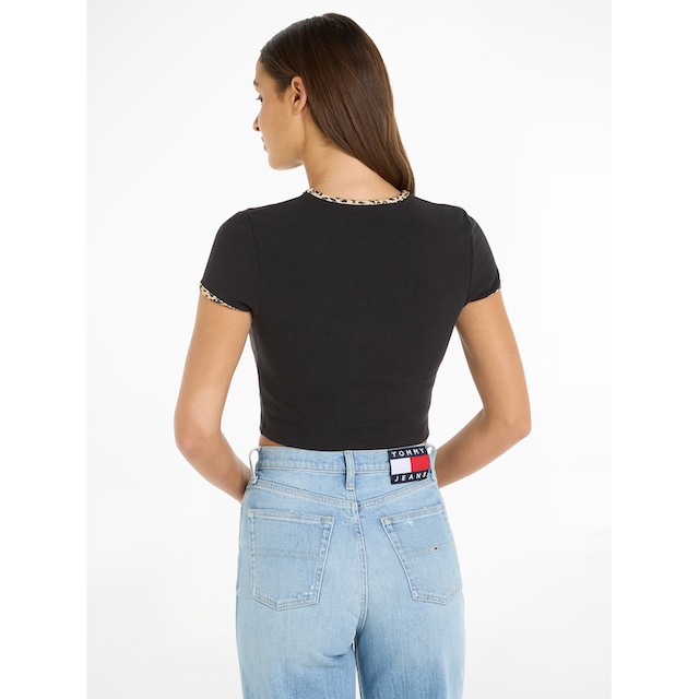 Jelmoli-Versand BINDING Tommy CRP modischem online T-Shirt »TJW TEE«, im LEO Jeans shoppen Animal Print |