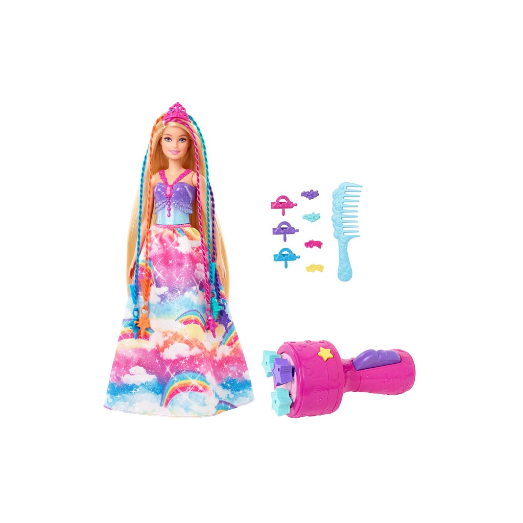 Barbie Anziehpuppe »Dreamtopia Flechtspass«