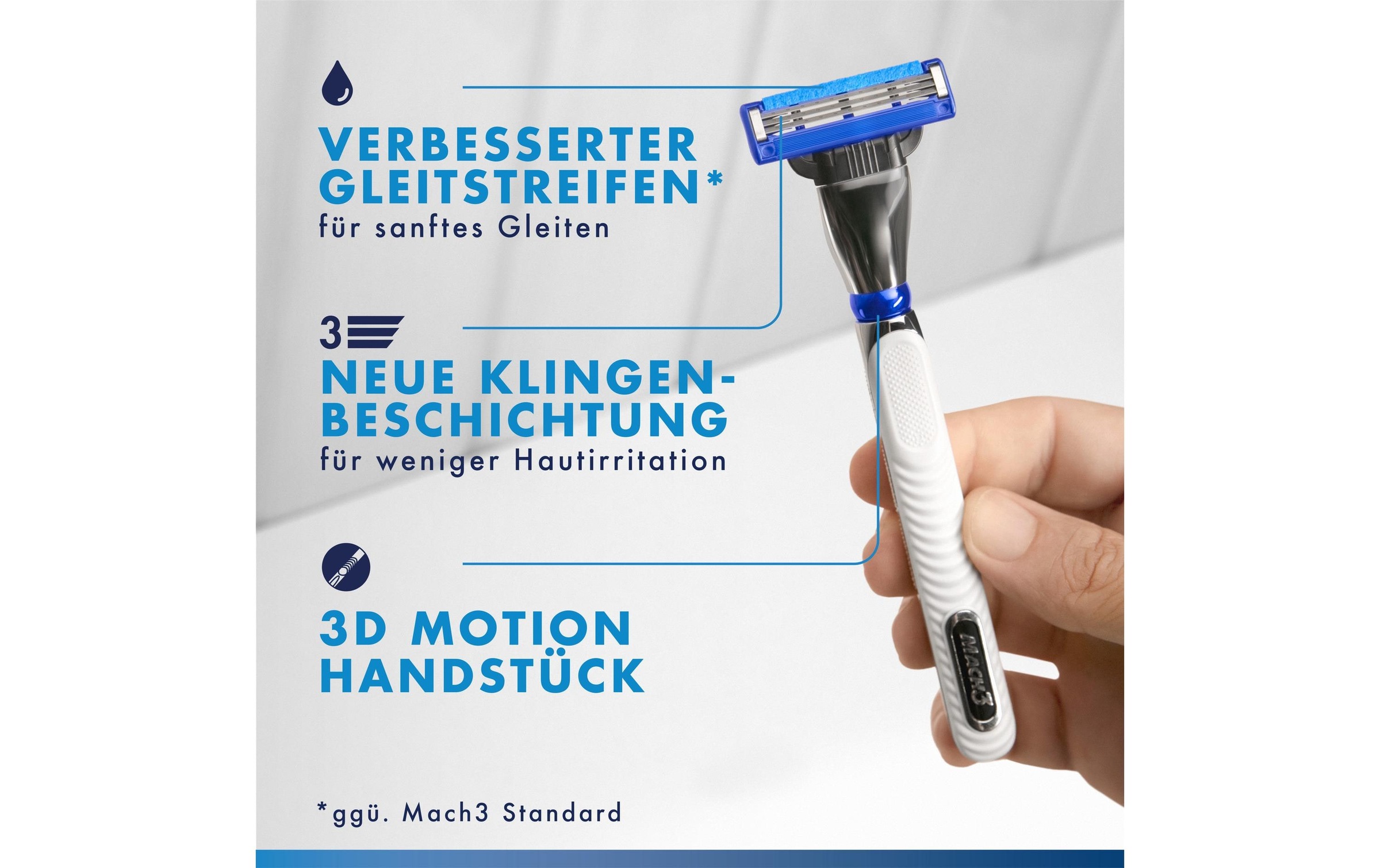 Gillette Rasierklingen »Mach3 Turbo 12 Stück«