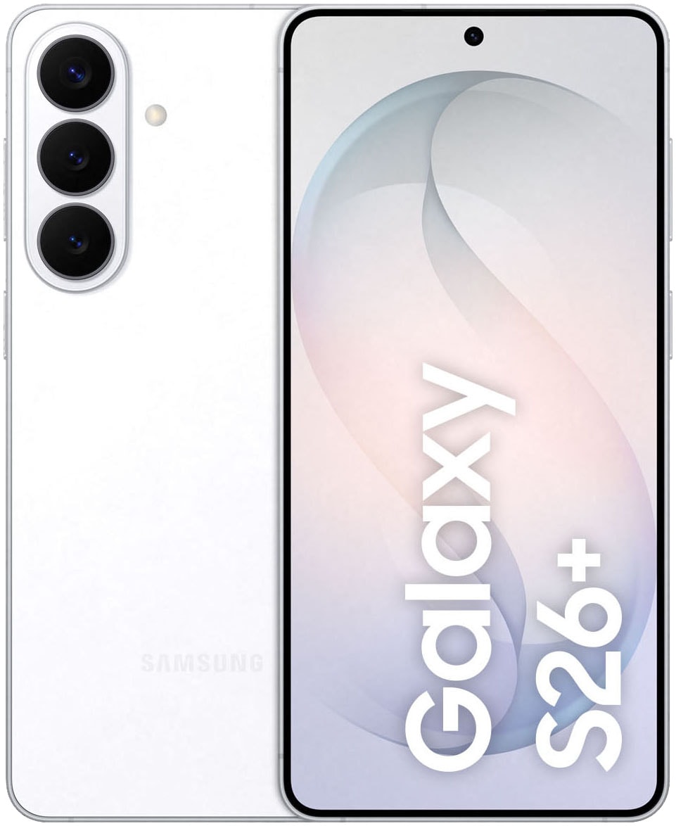 Samsung Smartphone "Galaxy S26+" Weiss