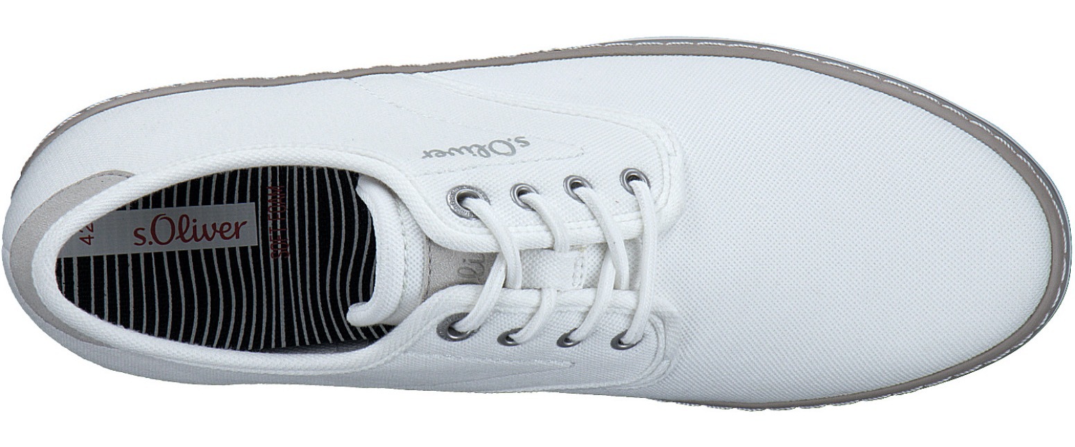 s.Oliver Sneaker, | dezenten online Jelmoli-Versand mit Kontrast-Details shoppen