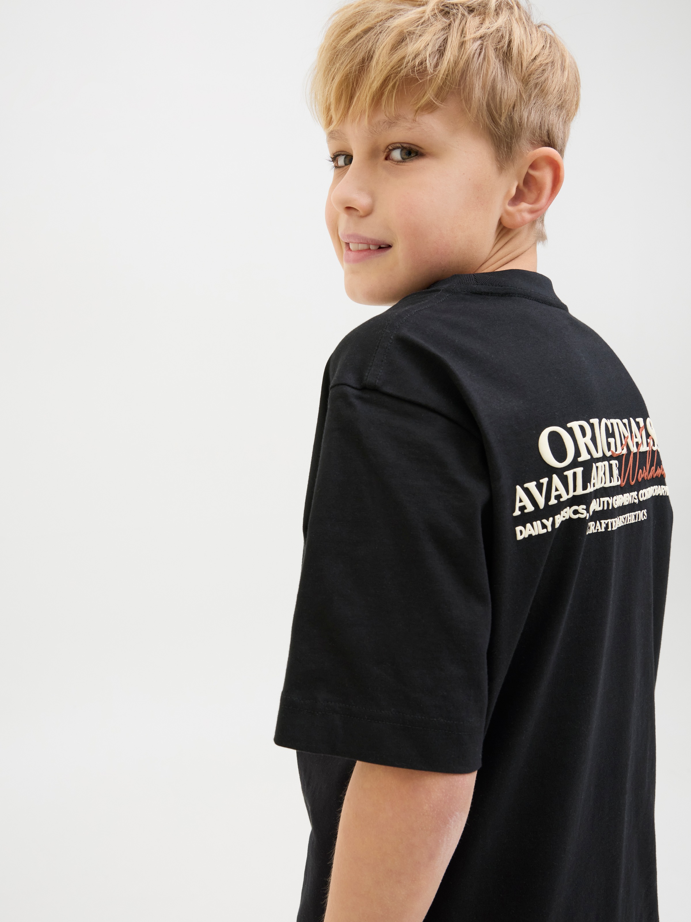 Jack & Jones Junior T-Shirt »JORISLINGTON TYPE TEE SS CREW N. SN JNR«