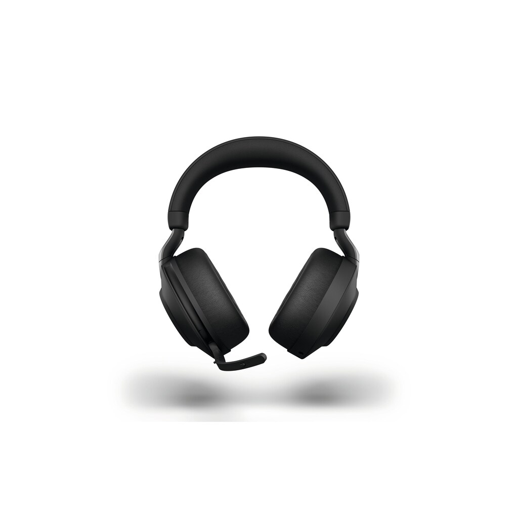 Jabra Headset »Evolve2 85 DUO MS Schwarz, USB-C, Ladestation«