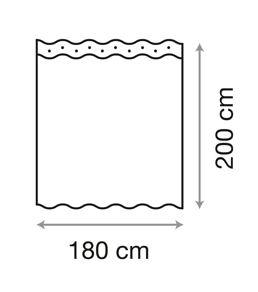 Sanilo Duschvorhang »Rainbow«, Höhe 200 cm