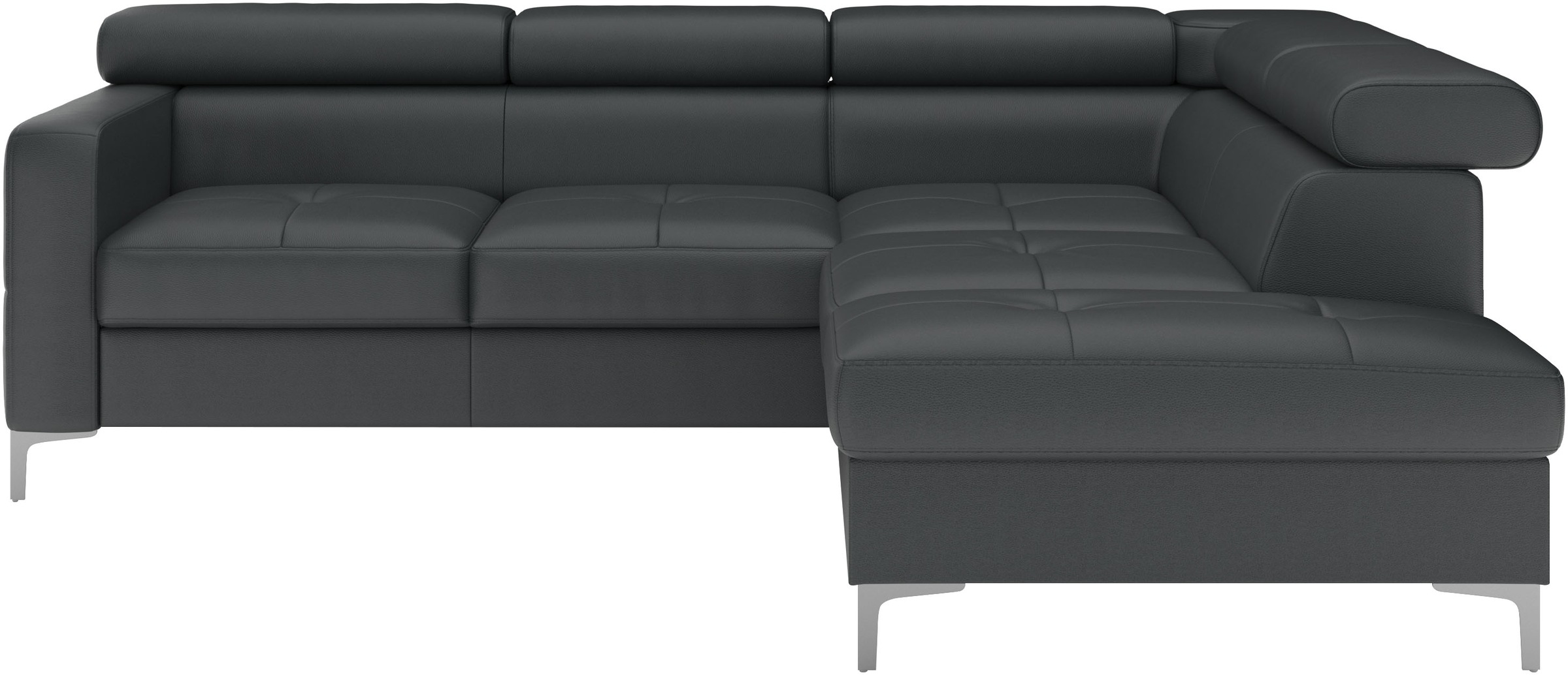 COTTA Ecksofa »Sammy L-Form«, mit Kopfteilverstellung, wahlweise mit Bettfunktion & Bettkasten