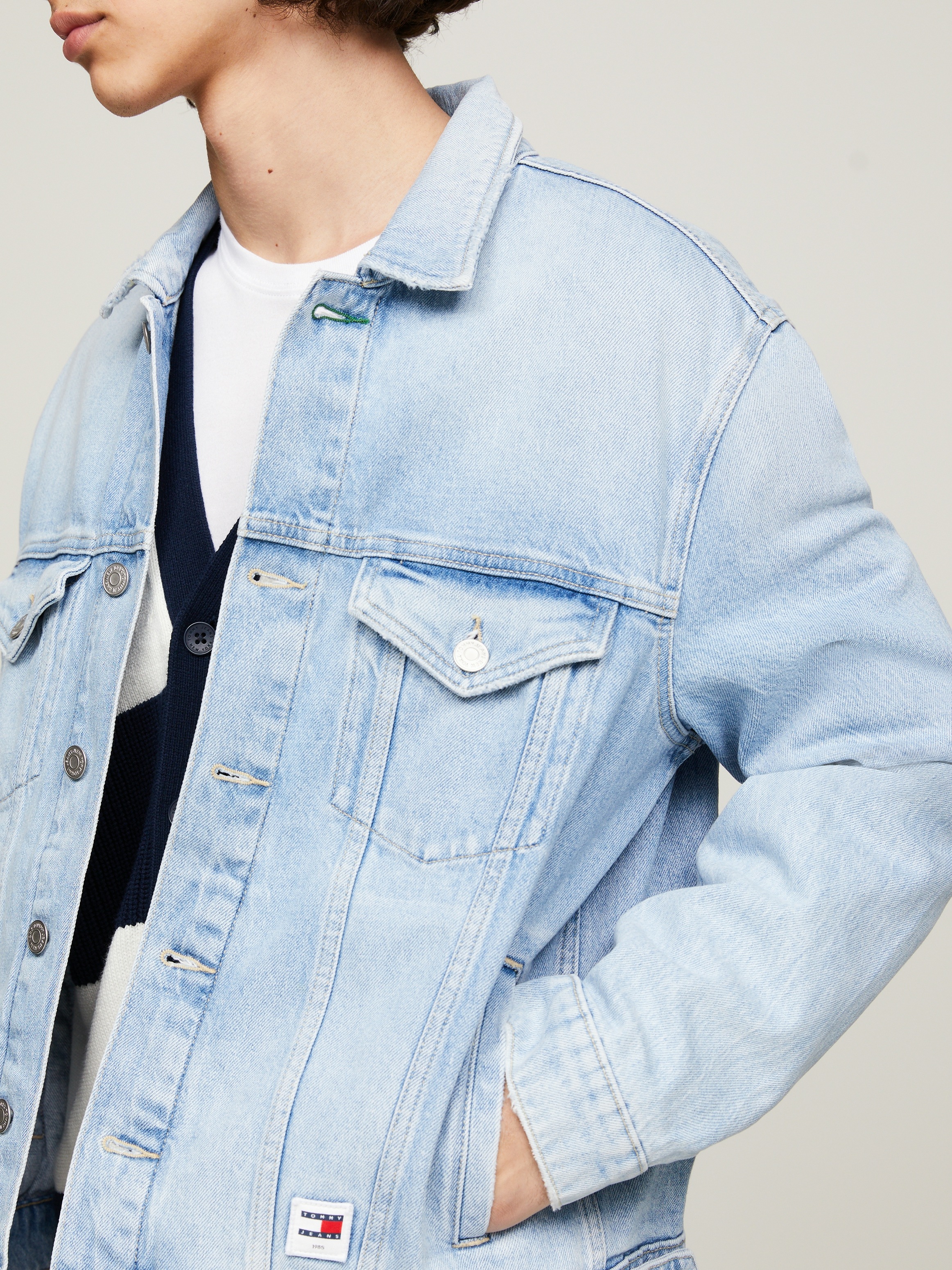 Tommy Jeans Jeansjacke »RYAN RGLR TRCKR JCKT«