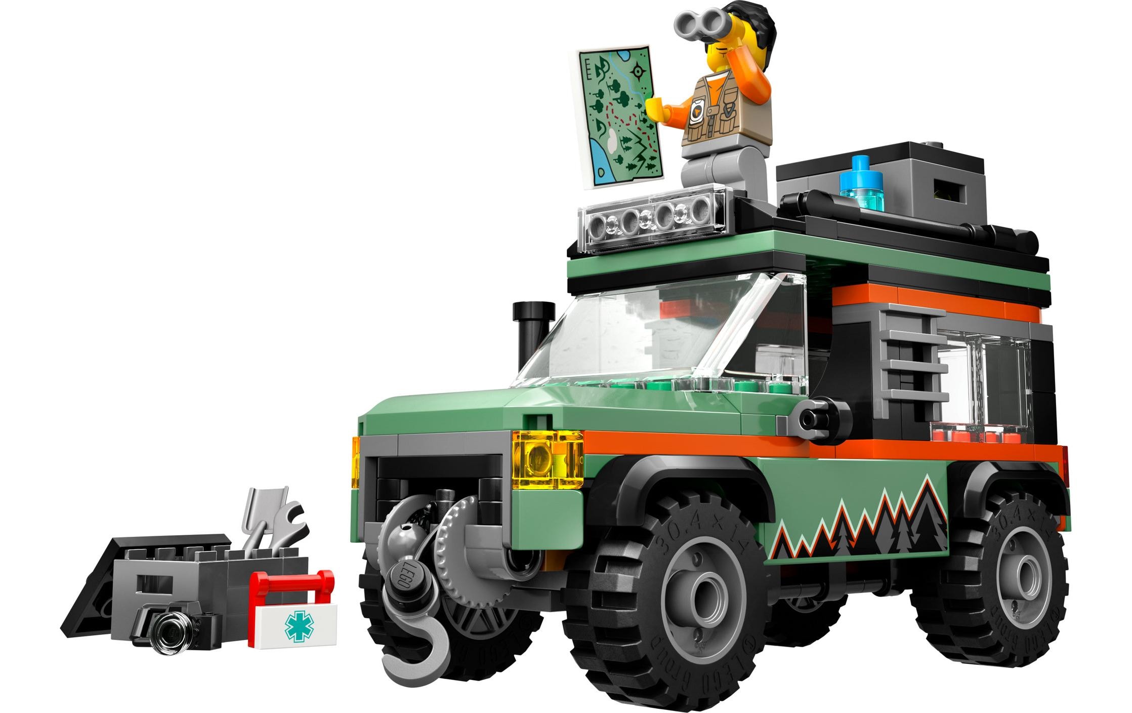 LEGO® Spielbausteine »City Offroad Geländewagen 60460«, (221 St.)