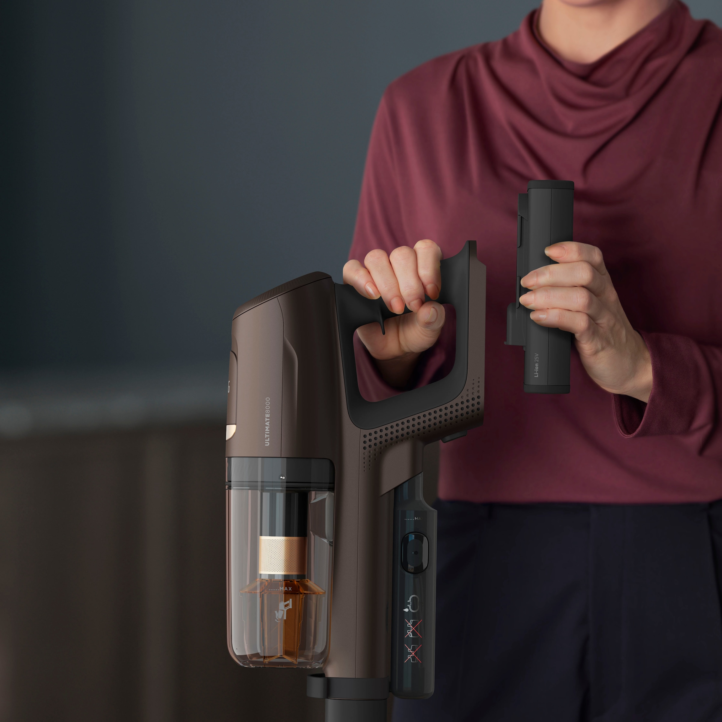 AEG Akku »AZE150«, 25,2 V, Ersatz-Akku für Laufzeitverlängerung