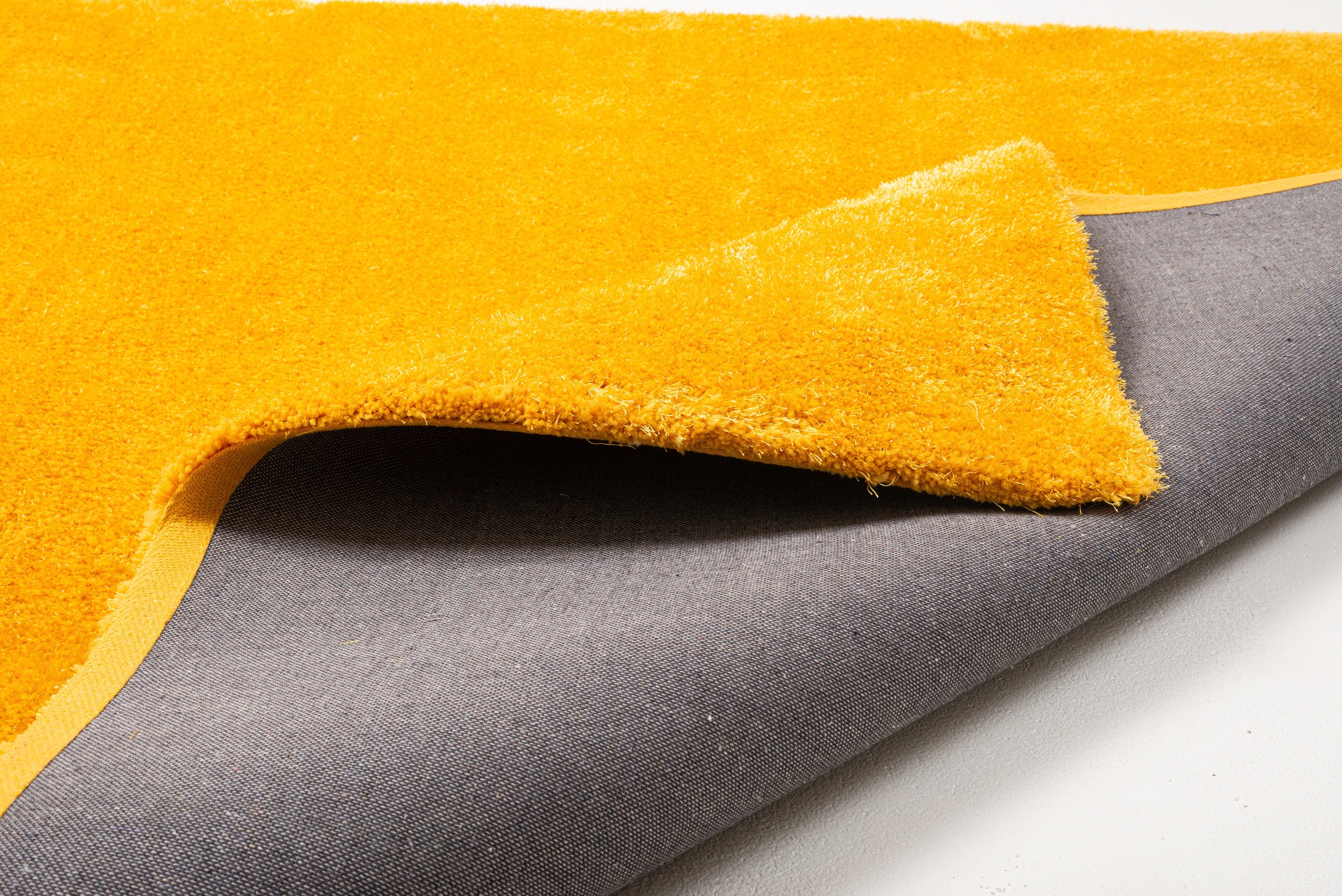 TOM TAILOR HOME Hochflor-Teppich »Soft«, rechteckig, 35 mm Höhe, handgetuftet, Uni-Farben, super weich und flauschig