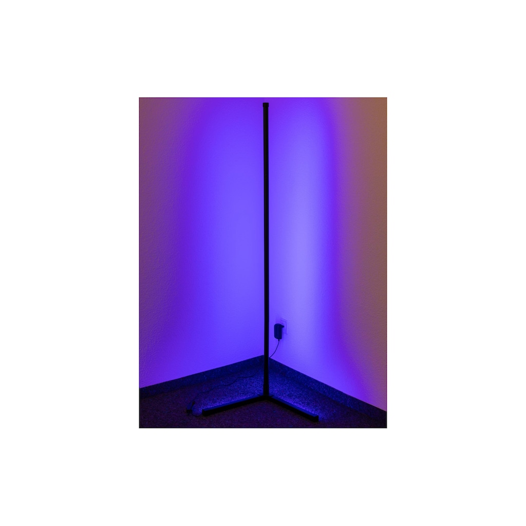Stehlampe »FTM RGB schwarz 1.56m 27W«, 138 flammig-flammig
