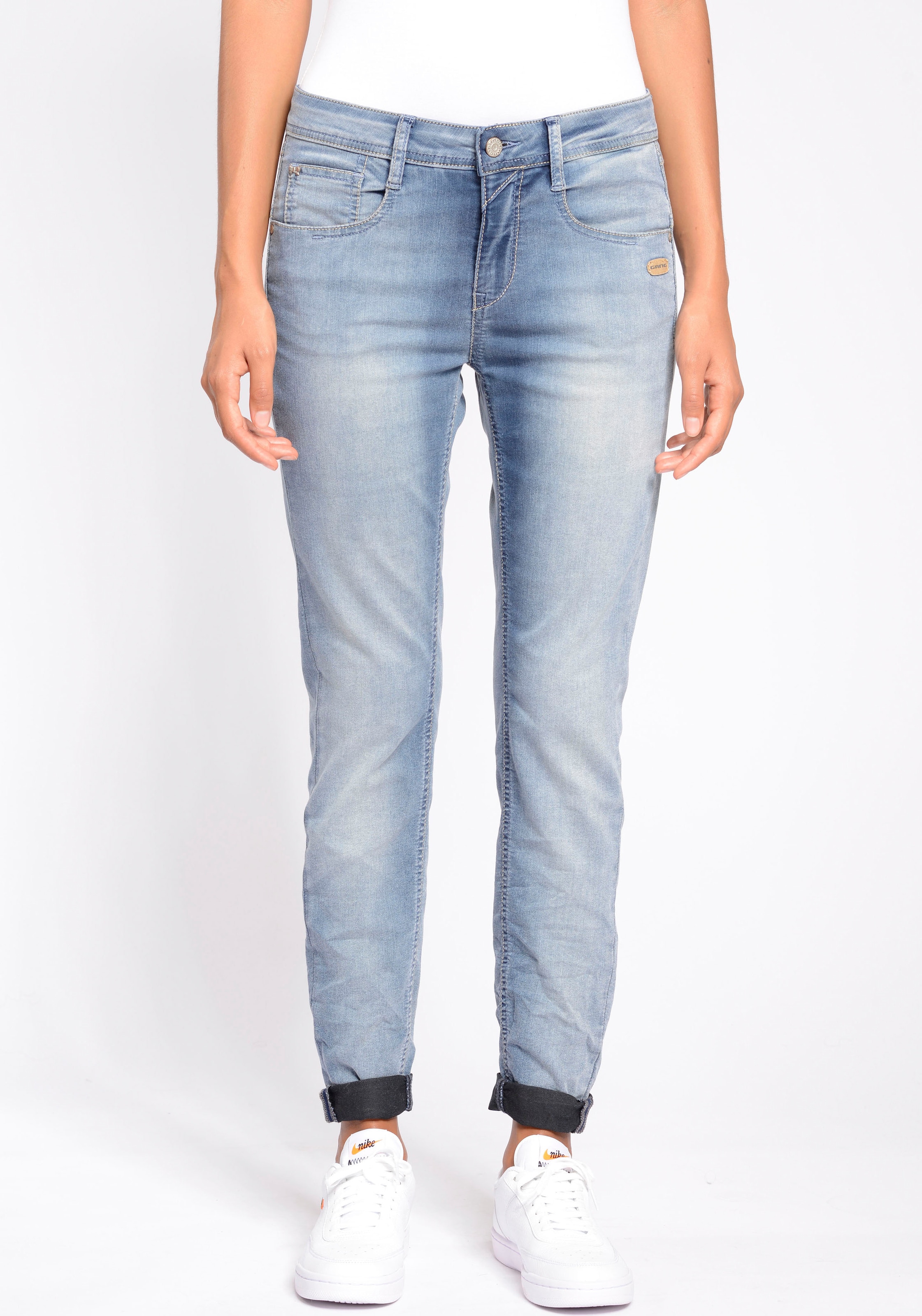 GANG Relax-fit-Jeans »94Amelie«, in cooler shoppen Used Waschung online Schweiz Jelmoli-Versand bei
