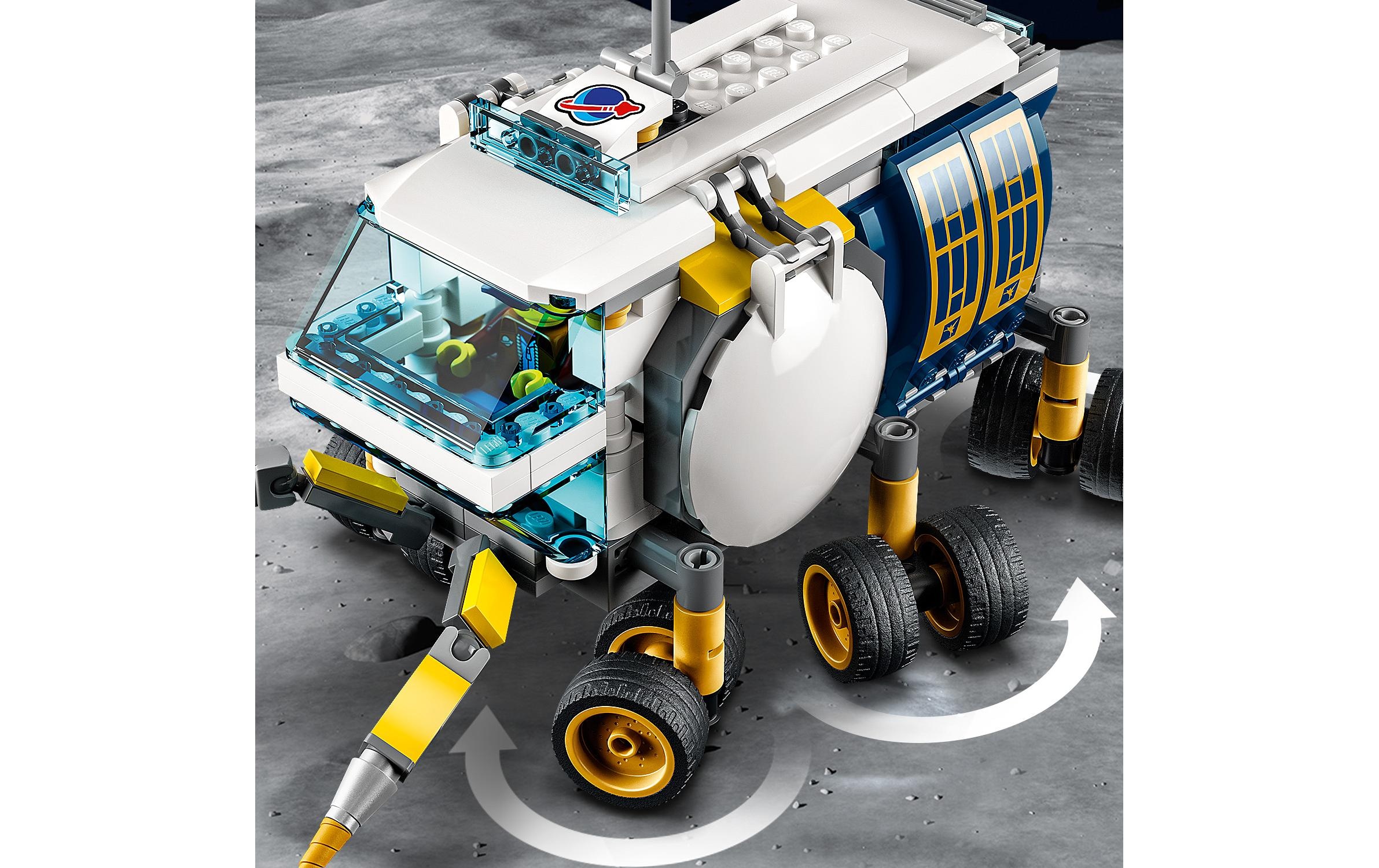 LEGO® Spielbausteine »LEGO City Mond-Rover 60348«, (275 St.)