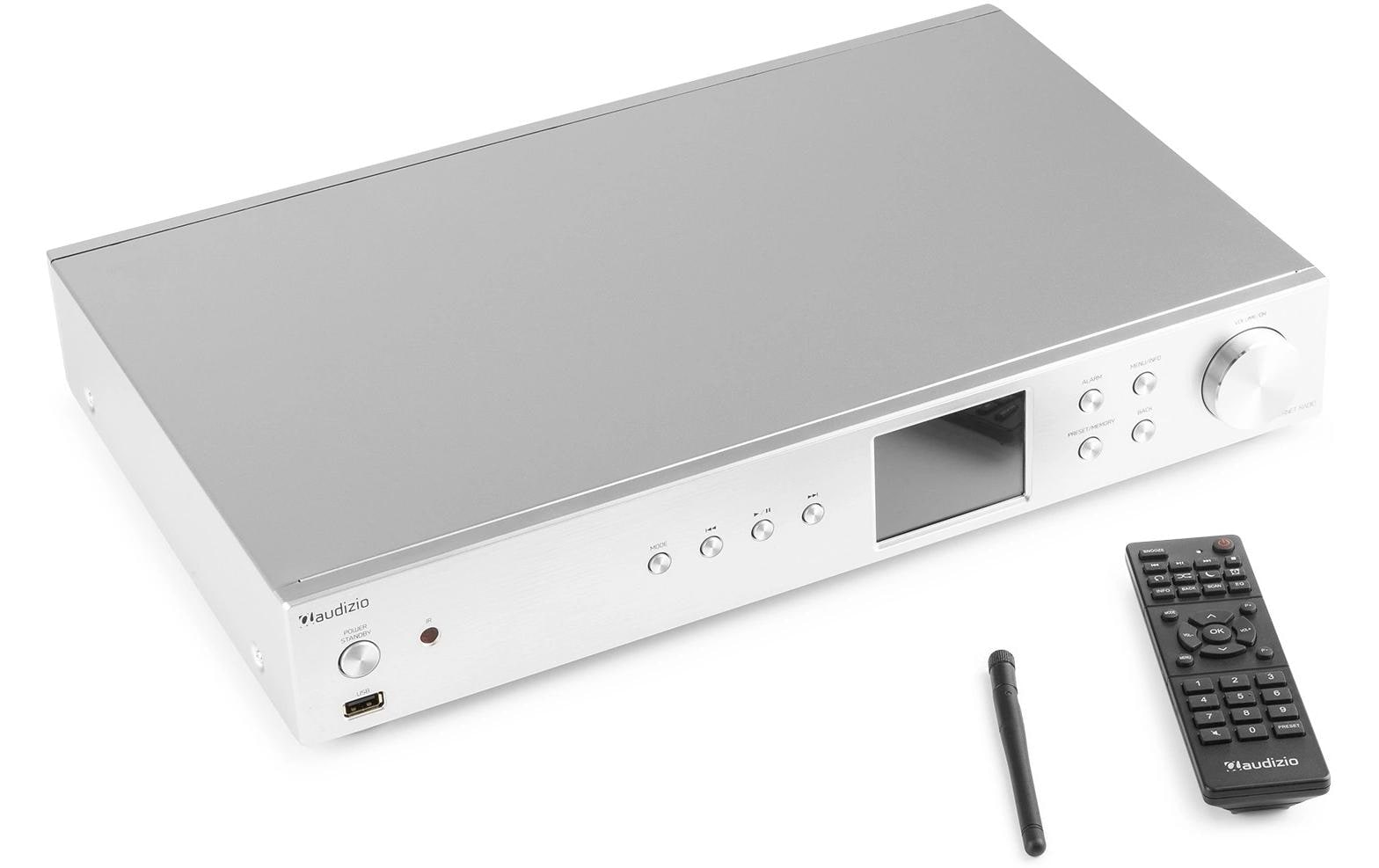 Internet-Radio »Audizio Adria Aluminium«, (Digitalradio (DAB+)-FM-Tuner-Internetradio)