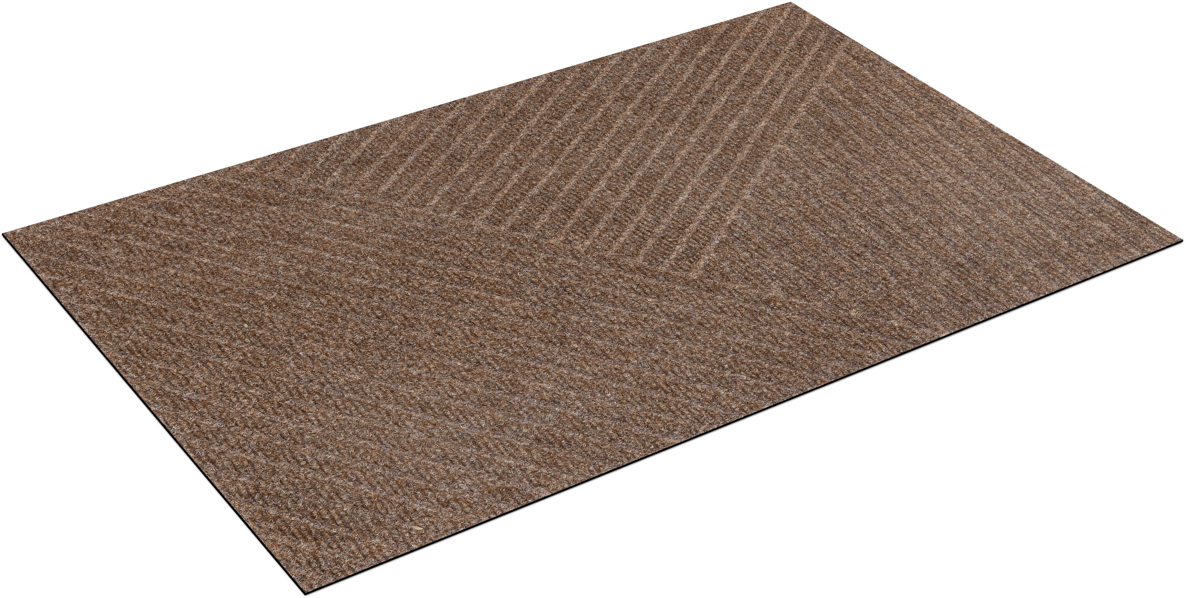 wash+dry by Kleen-Tex Fussmatte »DUNE Stripes taupe«, rechteckig, 8 mm Höhe