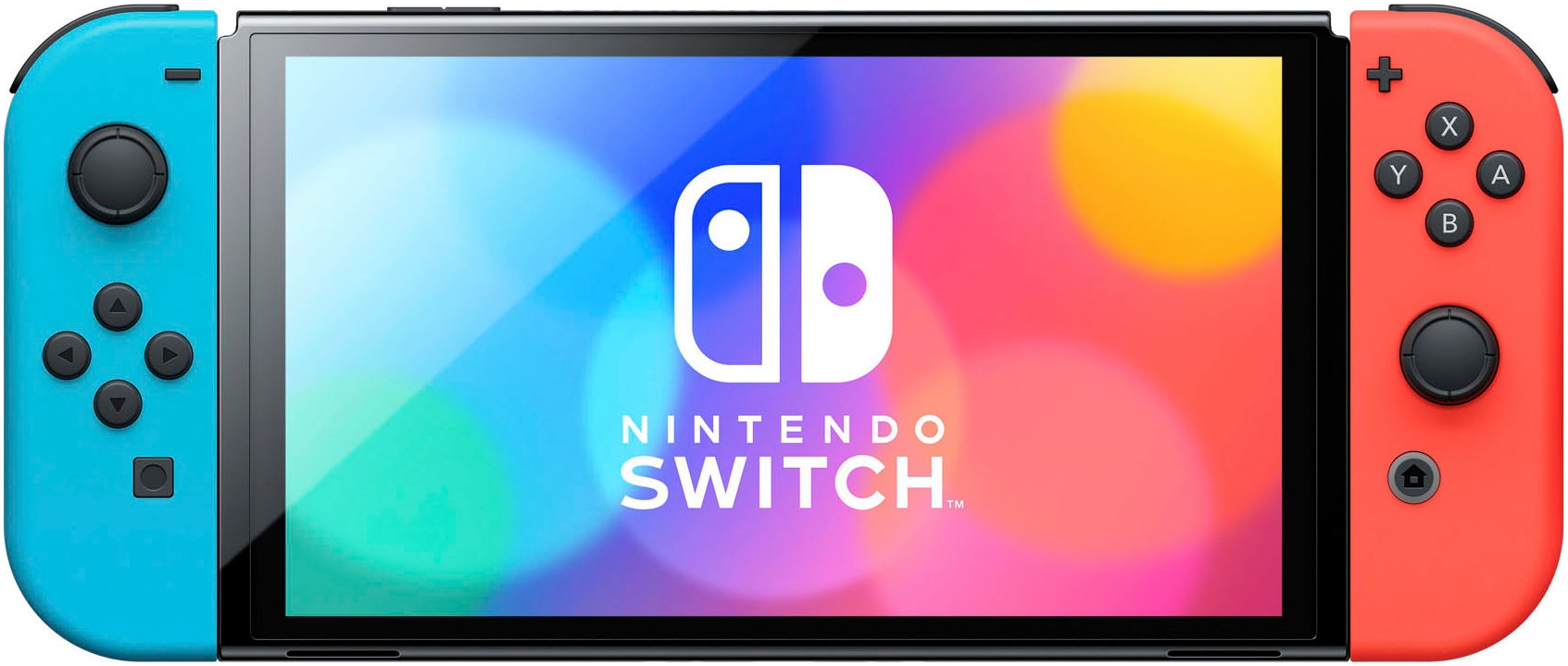 Nintendo Switch Spielekonsole »OLED NEON Konsole r/b«